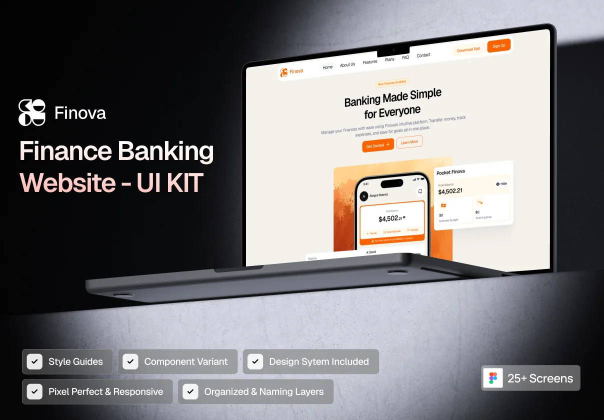 Finova - Website Finance