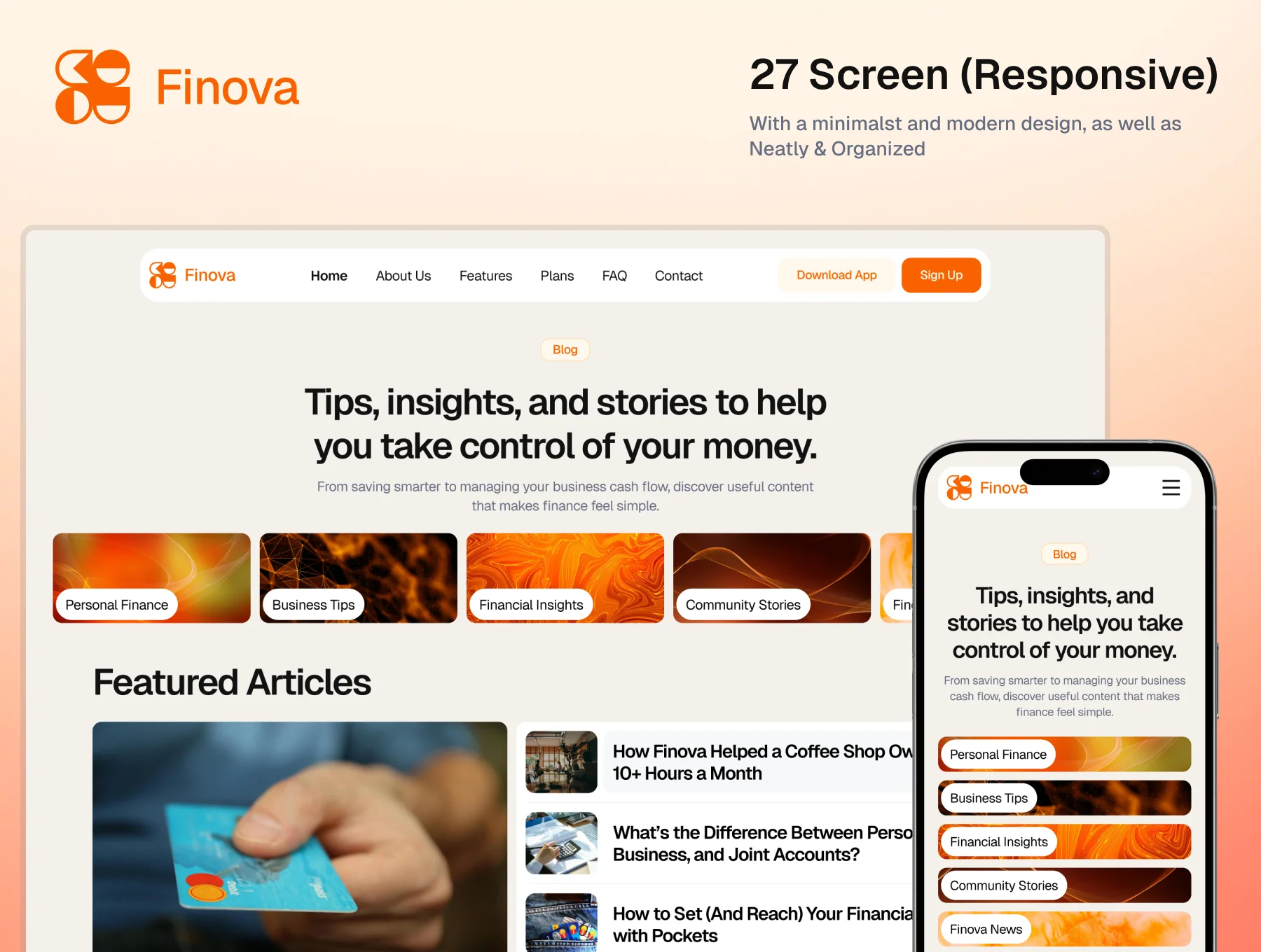 Finova - Website Finance 2