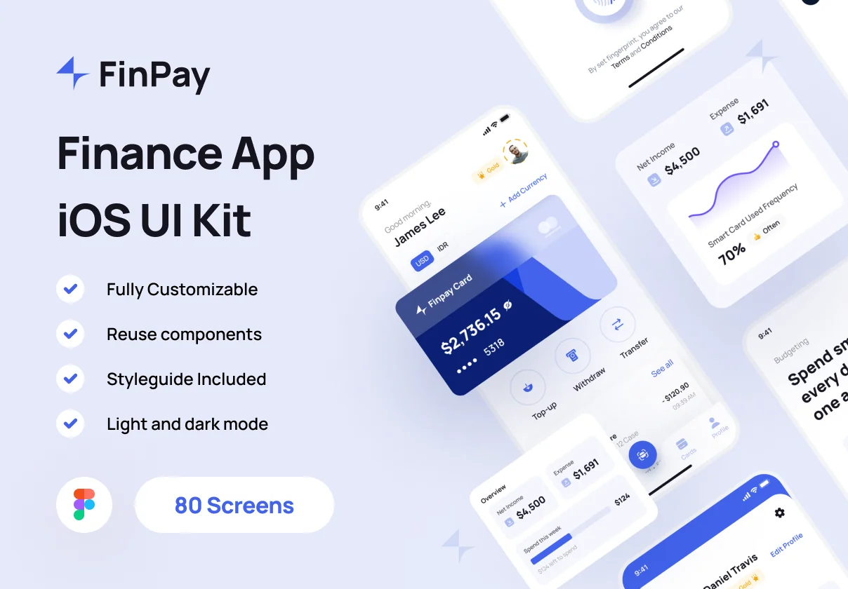 Finpay - Finance App UI Kit
