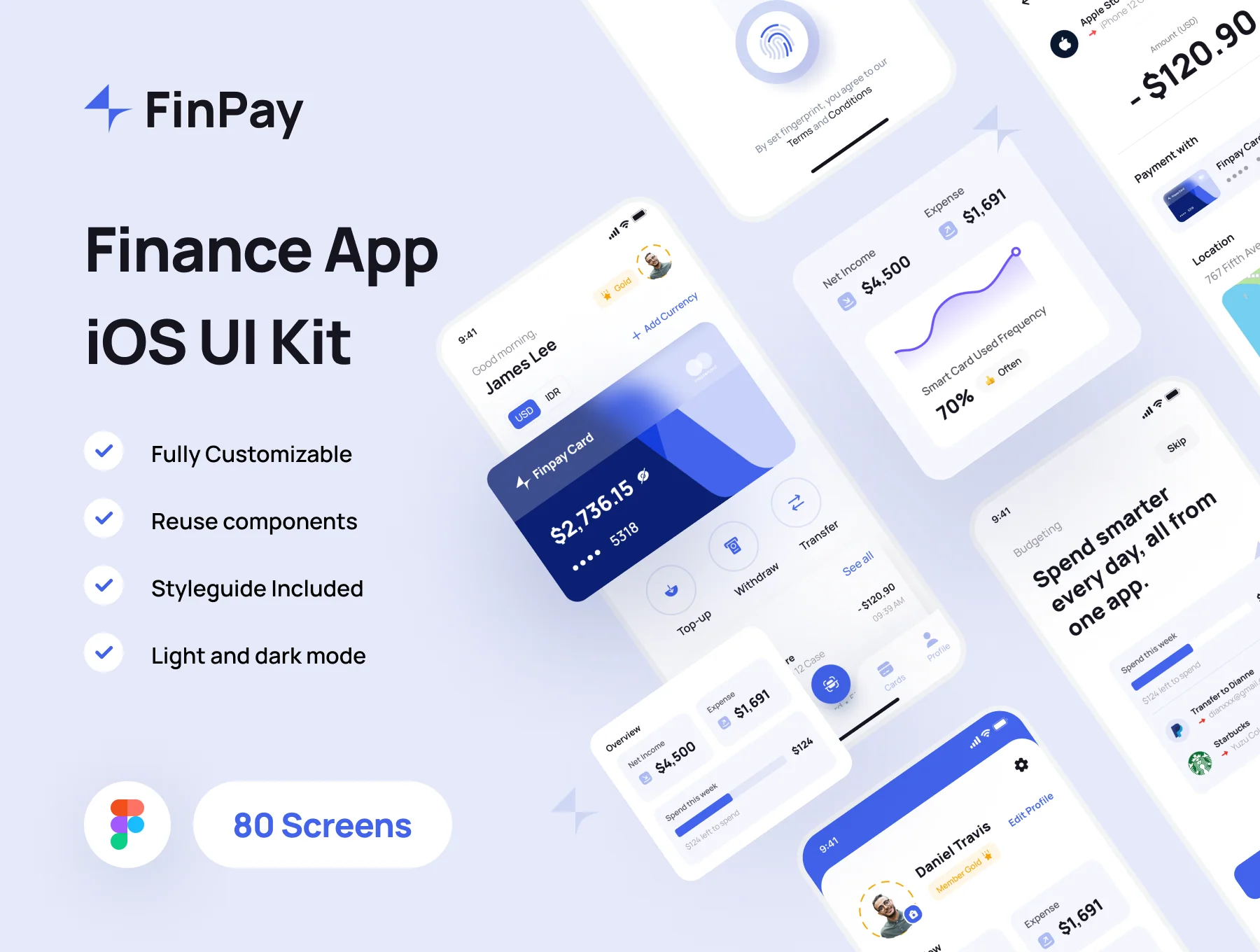Finpay - Finance App UI Kit