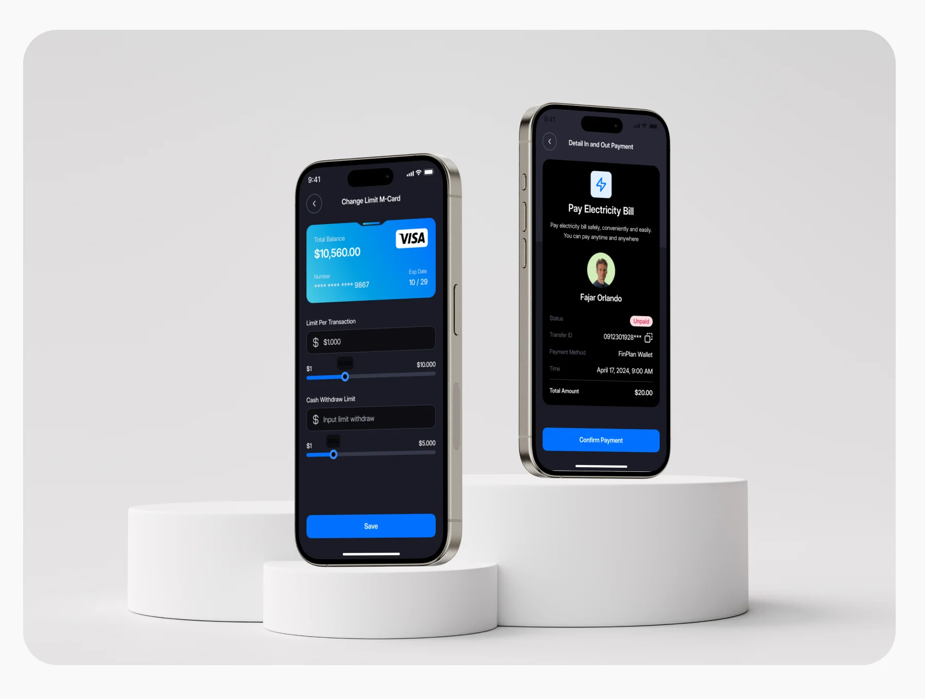 FinPlan - Financial Plan Mobile App UI UX 4