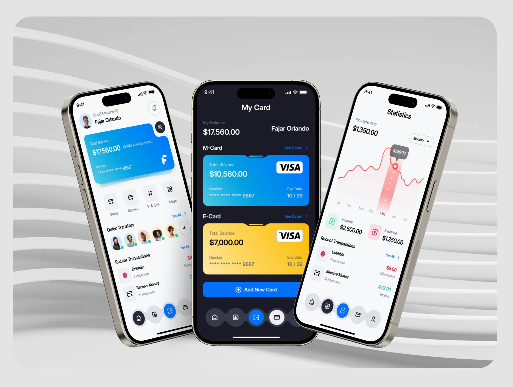 FinPlan - Financial Plan Mobile App UI UX 5