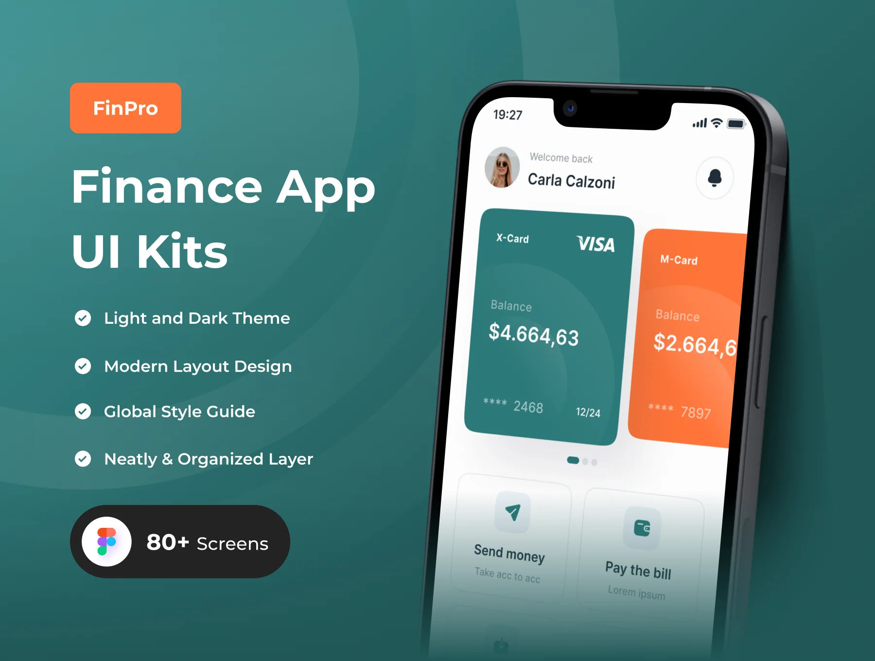FinPro - Finance Apps UI Kit