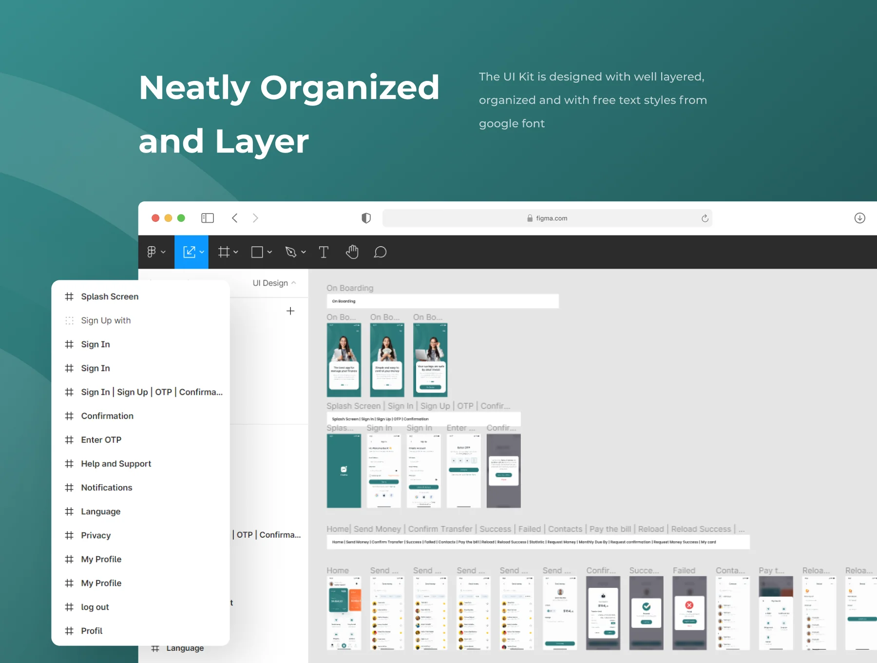 FinPro - Finance Apps UI Kit 4