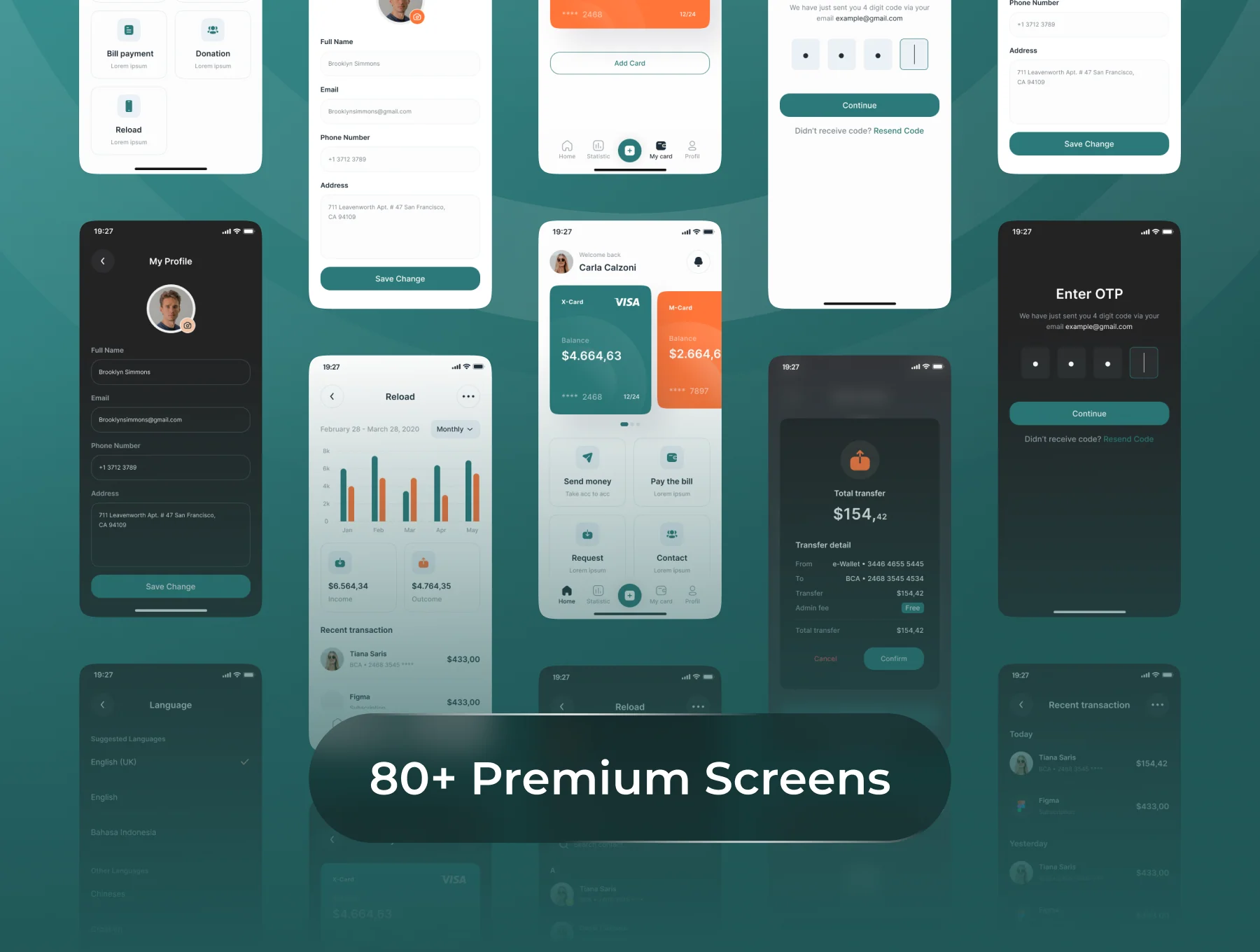 FinPro - Finance Apps UI Kit 6