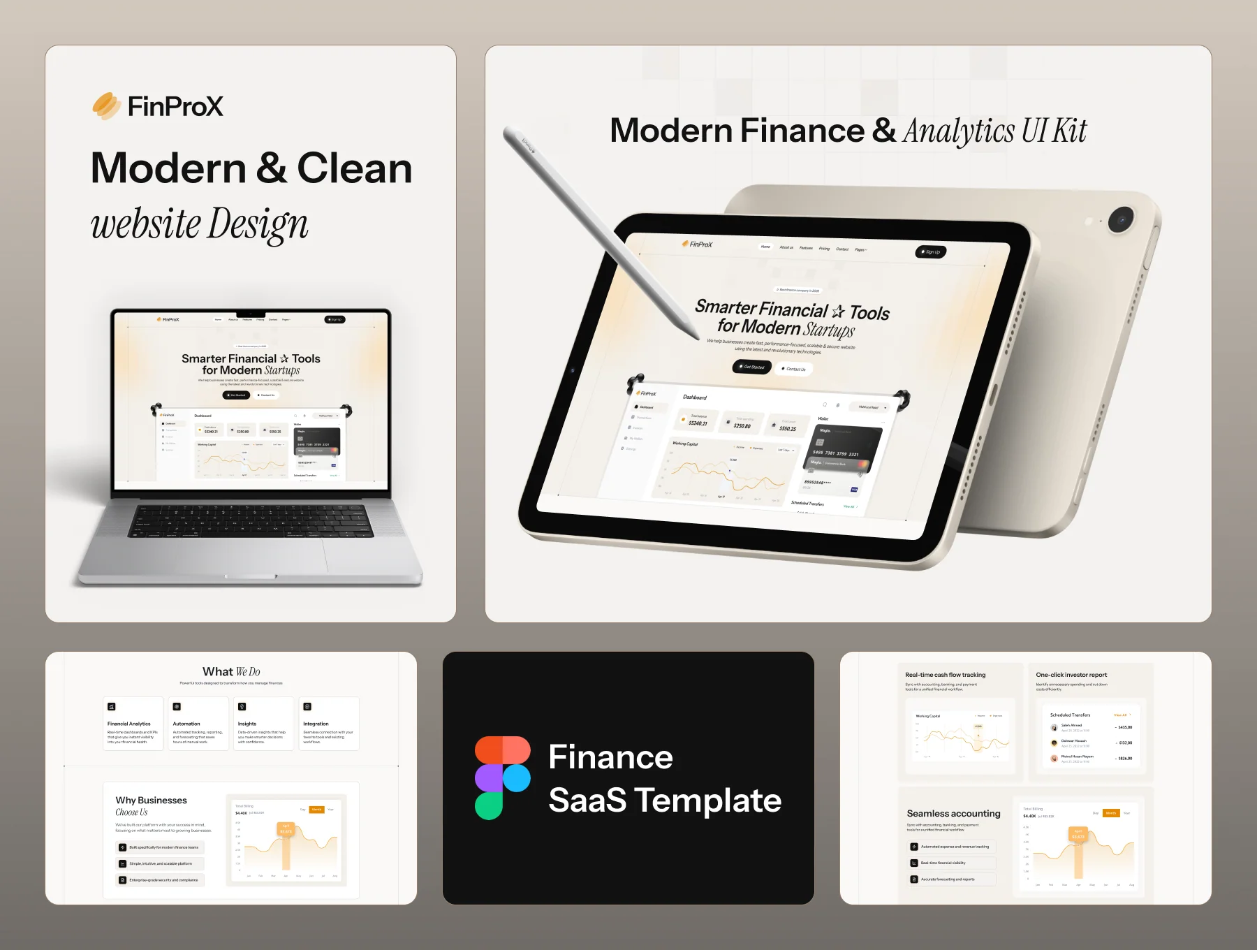 FinProX - Finance SaaS Template