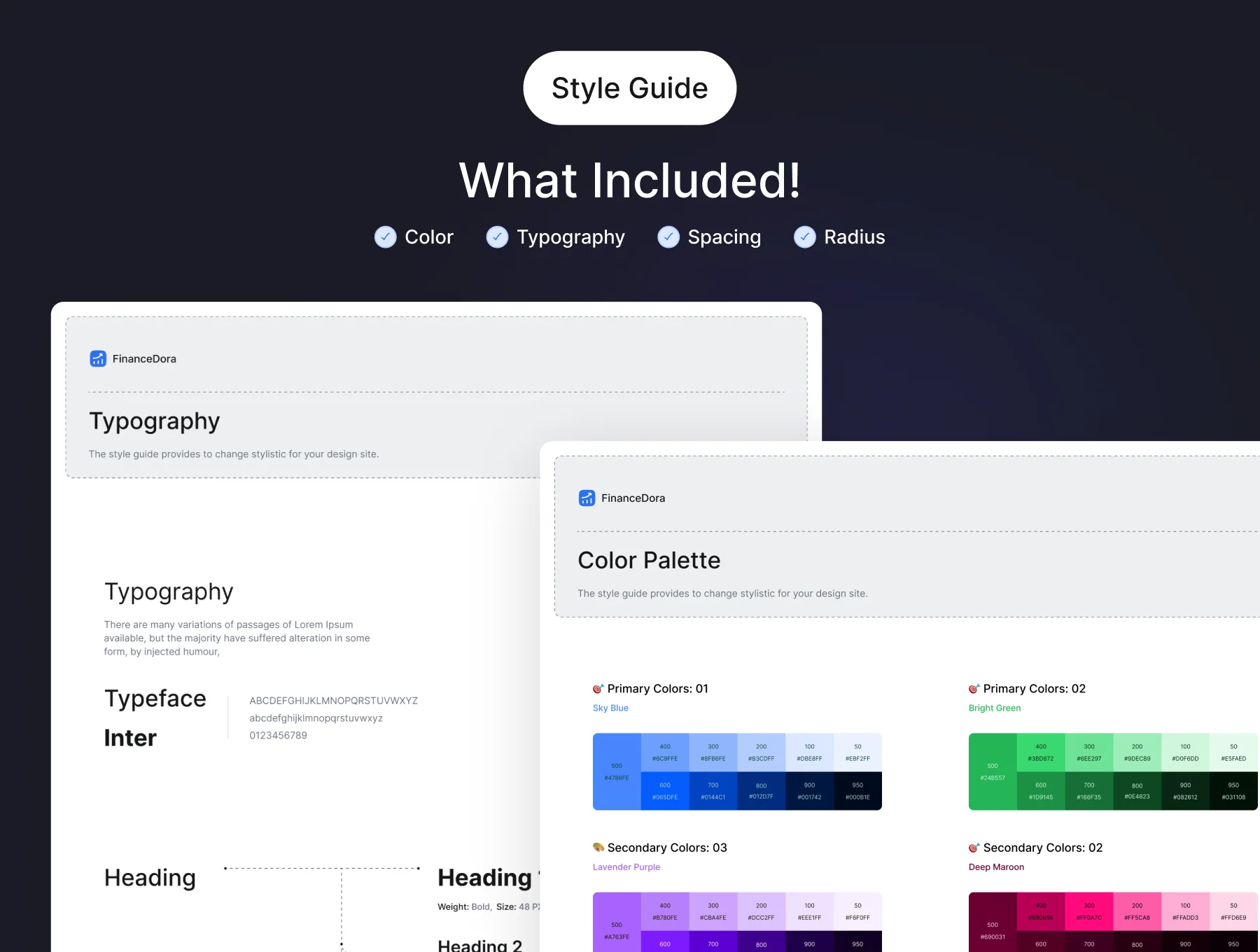 FinanceDora Web App UI Kit 5