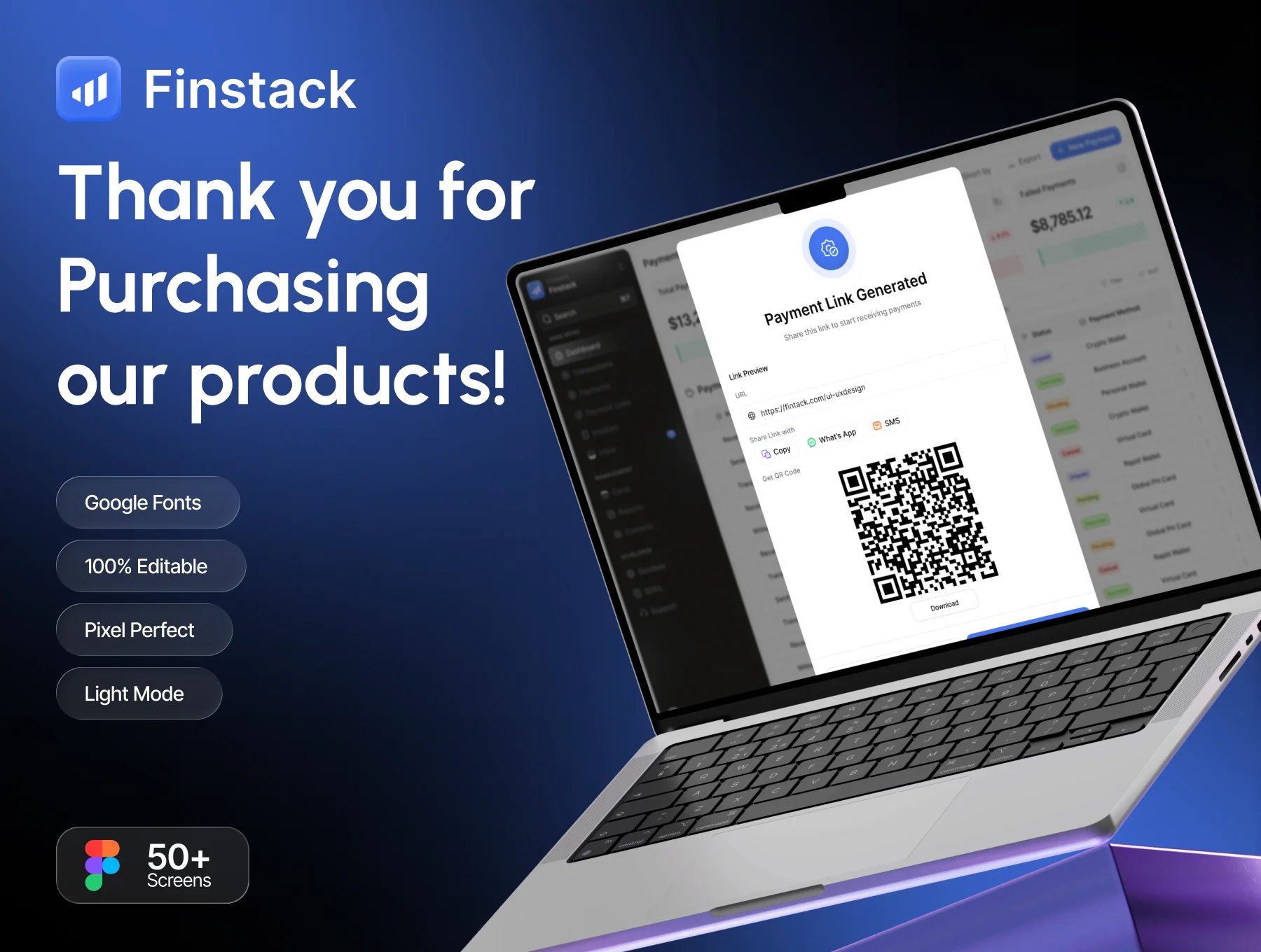 Finstack - Finance Management Dashboard UI Kit 6