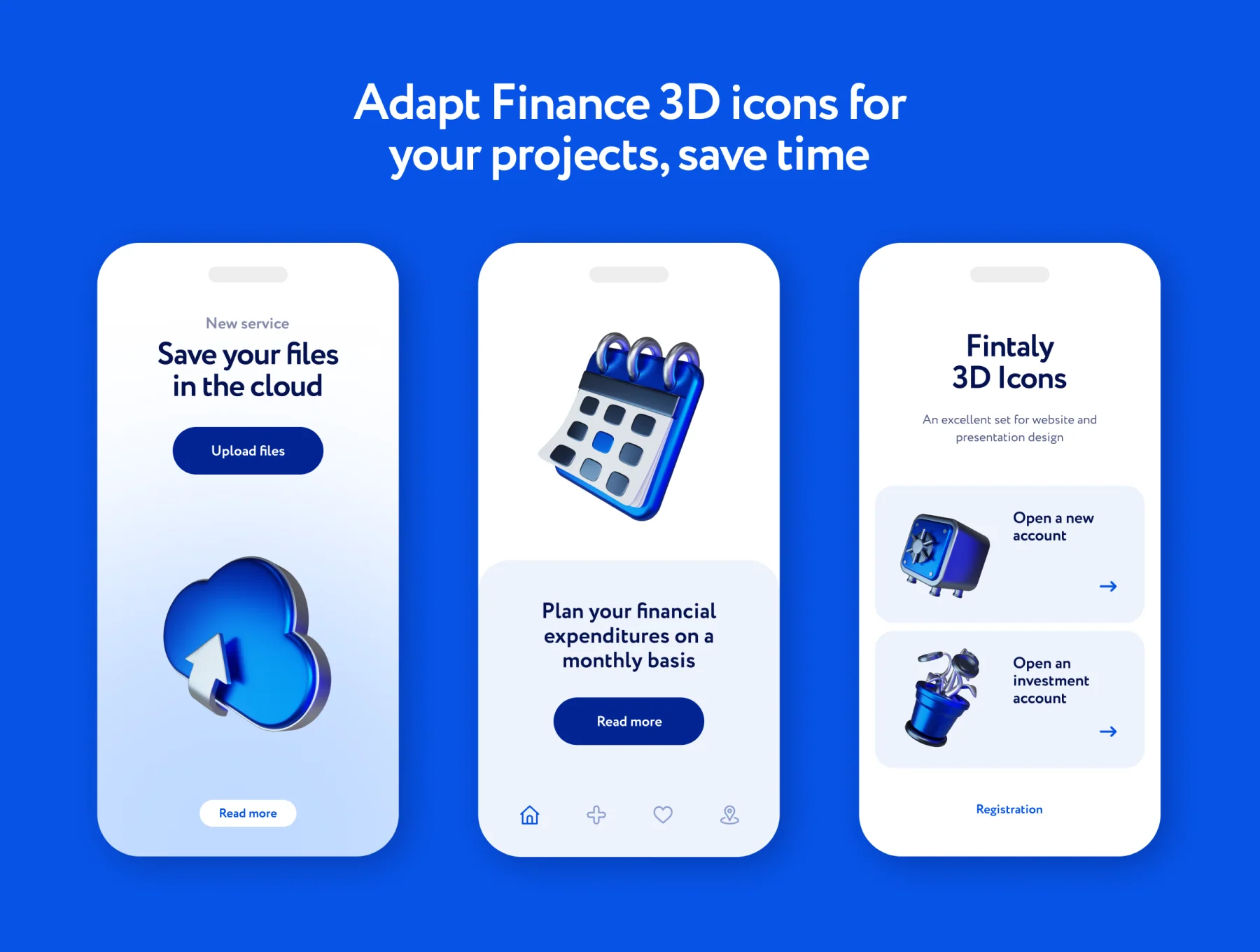 Fintaly Finance 3D Icons 3