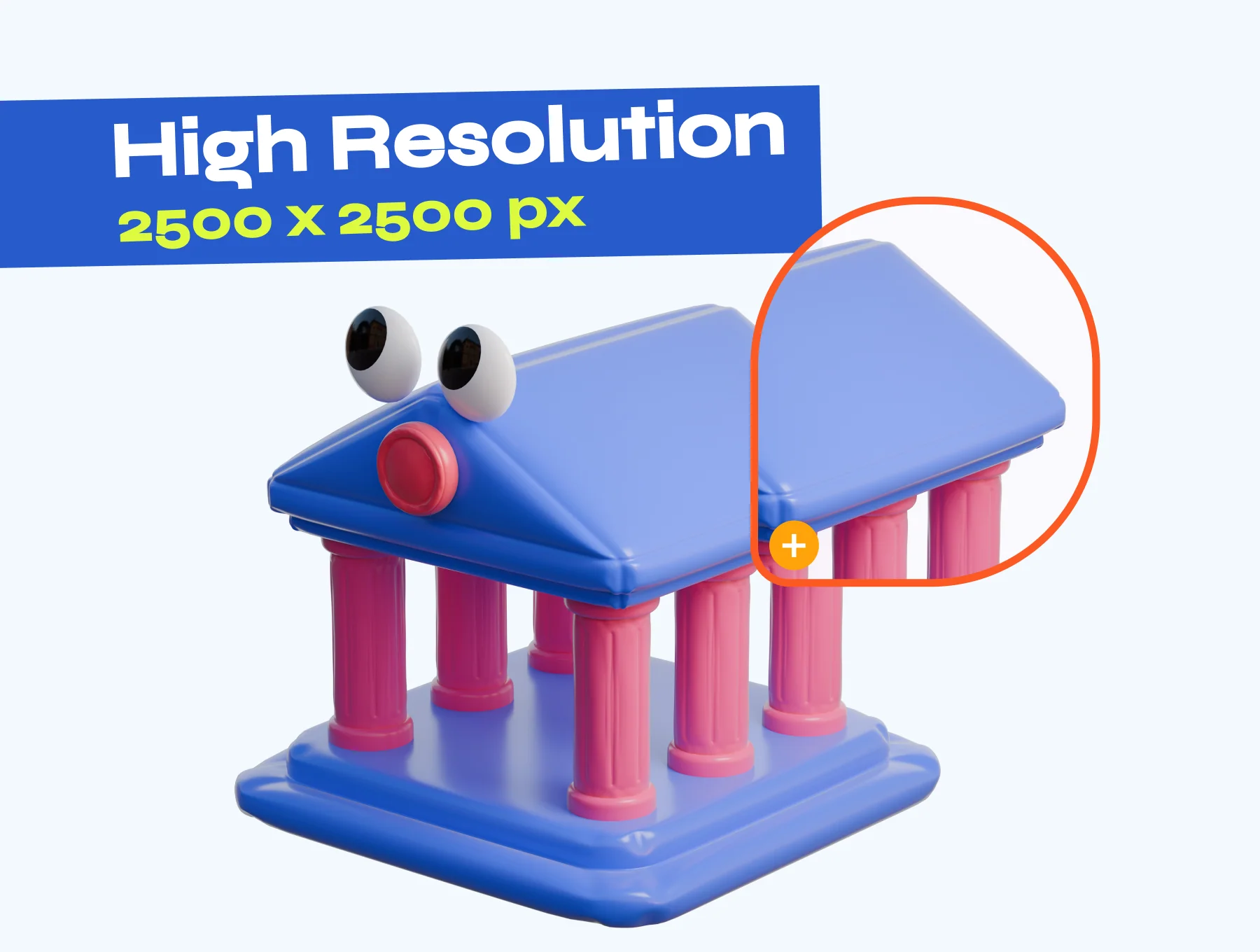 Fintech 3D Icon 3