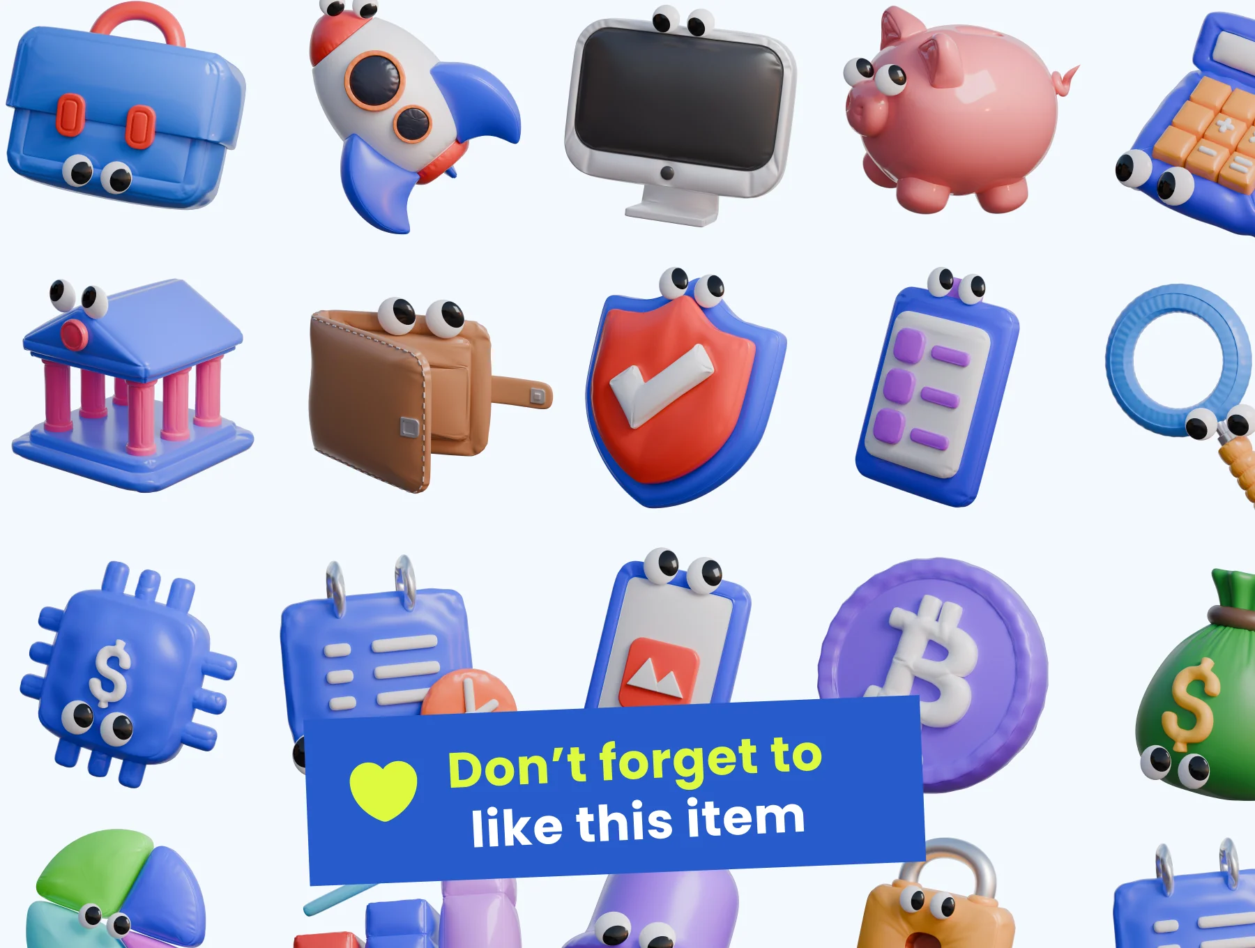 Fintech 3D Icon 8