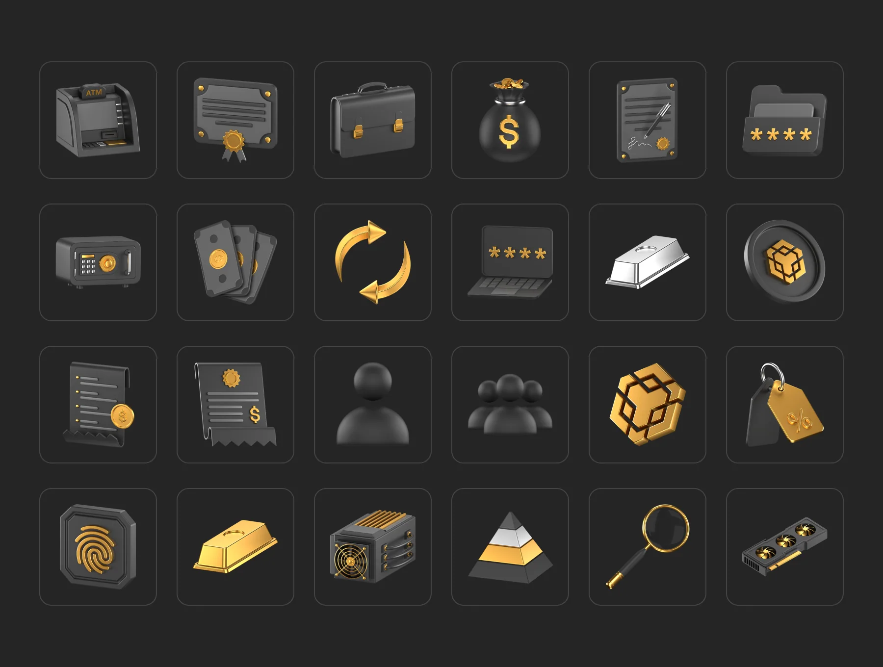 Fintech 3D Icons Pack Vol. 2 5