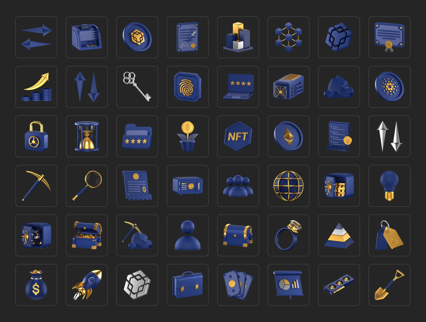 Fintech 3D Icons Pack Vol. 2 8