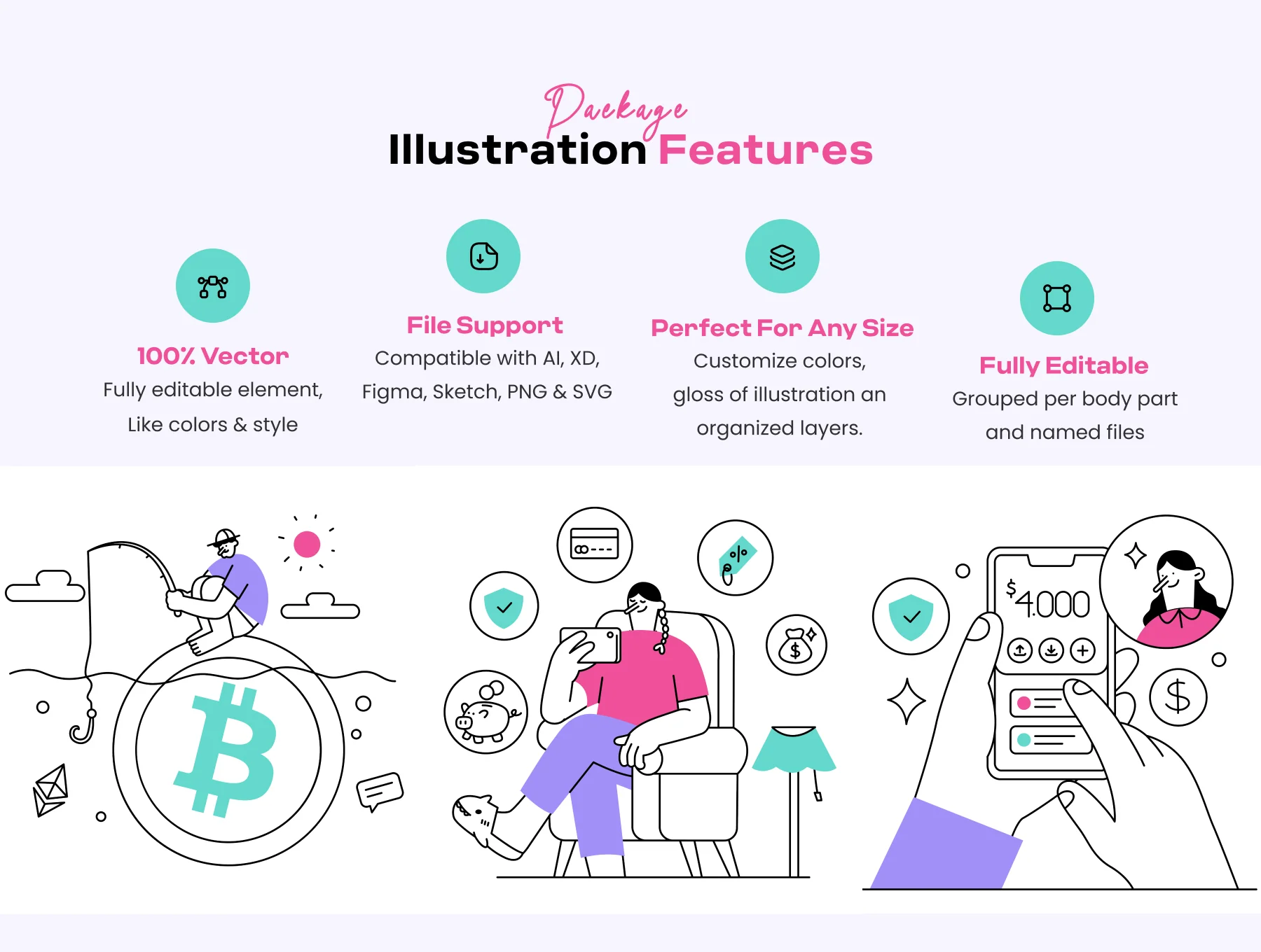 Fintech And Business Illustration 2
