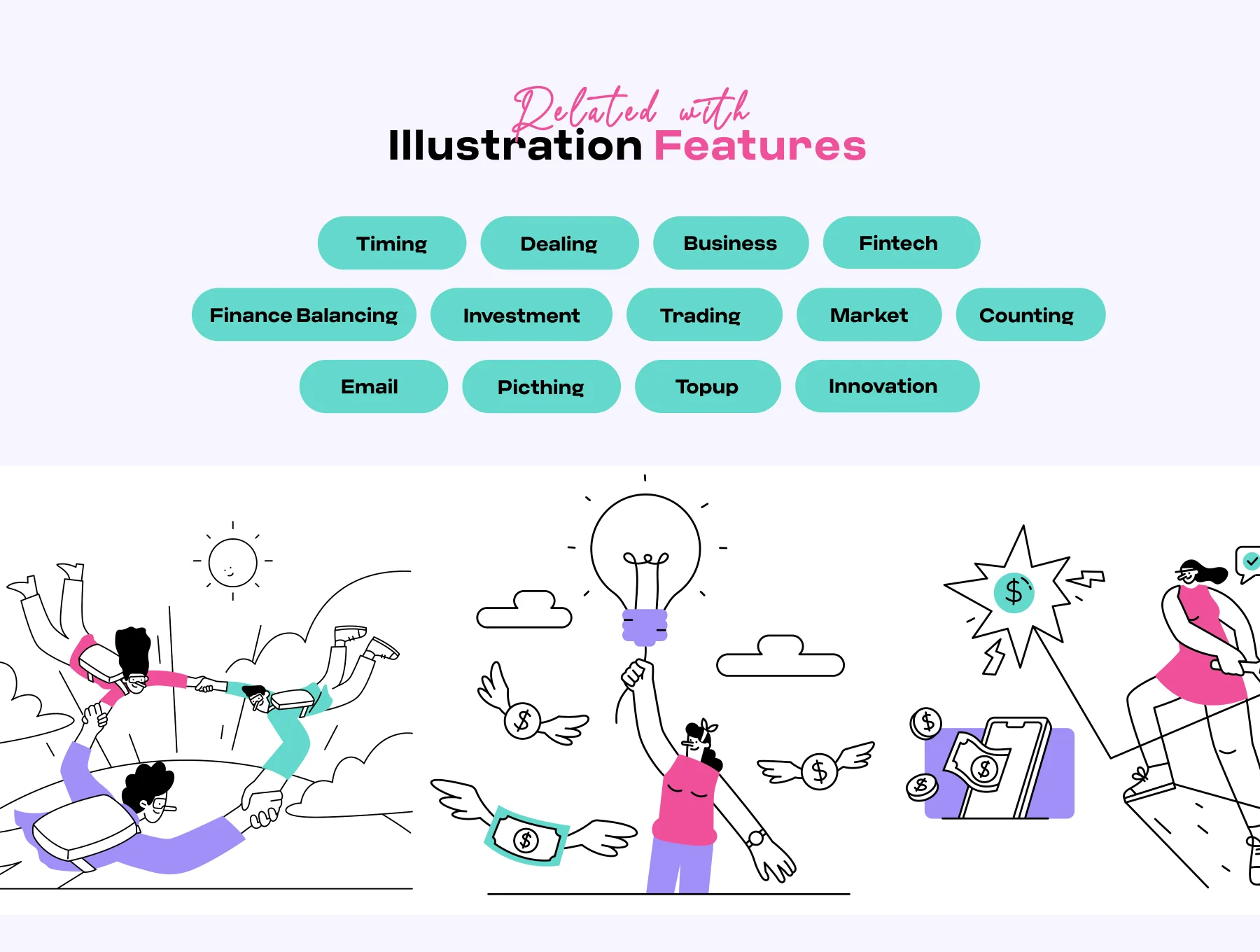 Fintech And Business Illustration 4