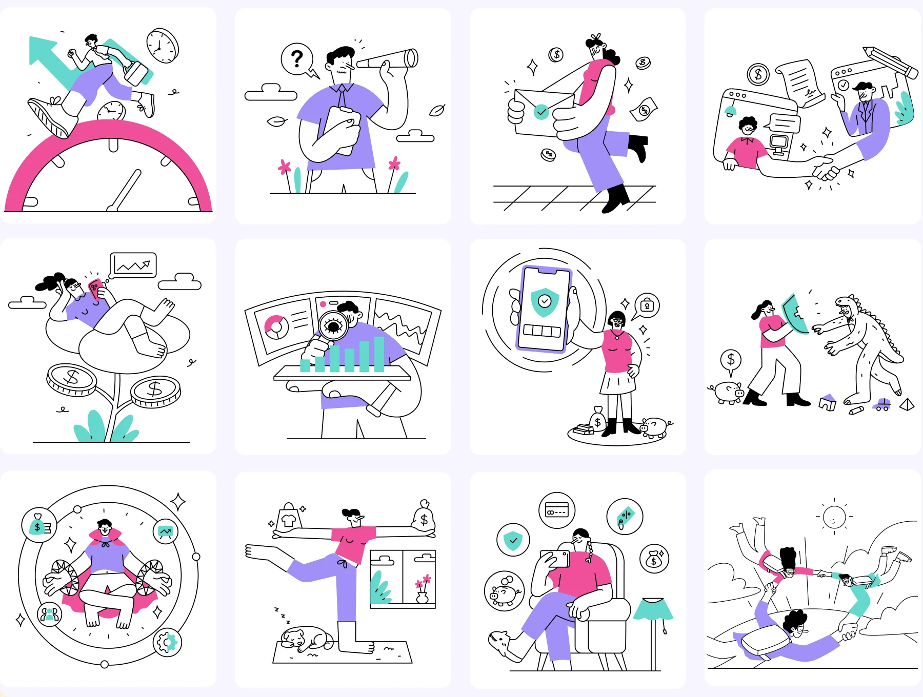 Fintech And Business Illustration 6