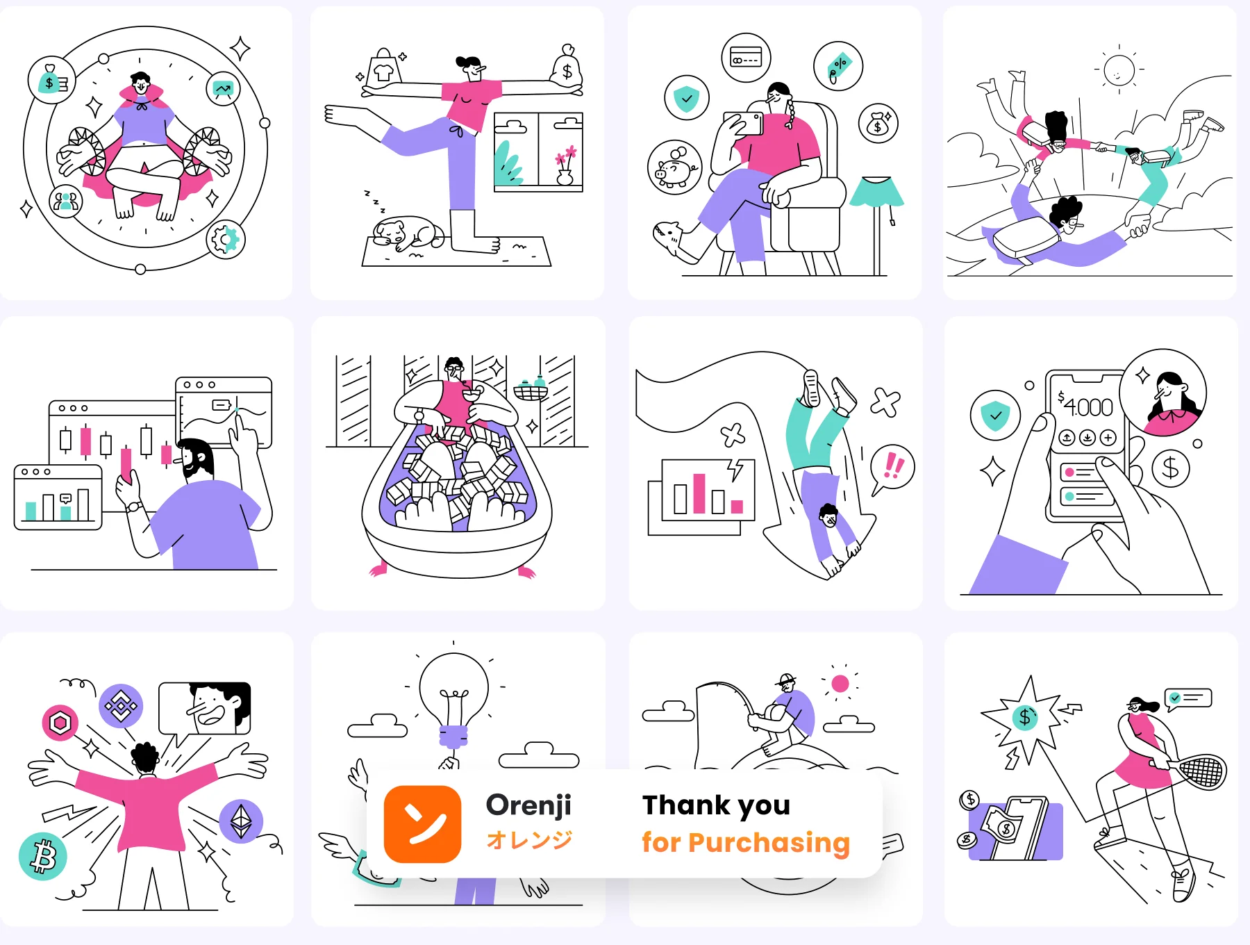 Fintech And Business Illustration 7