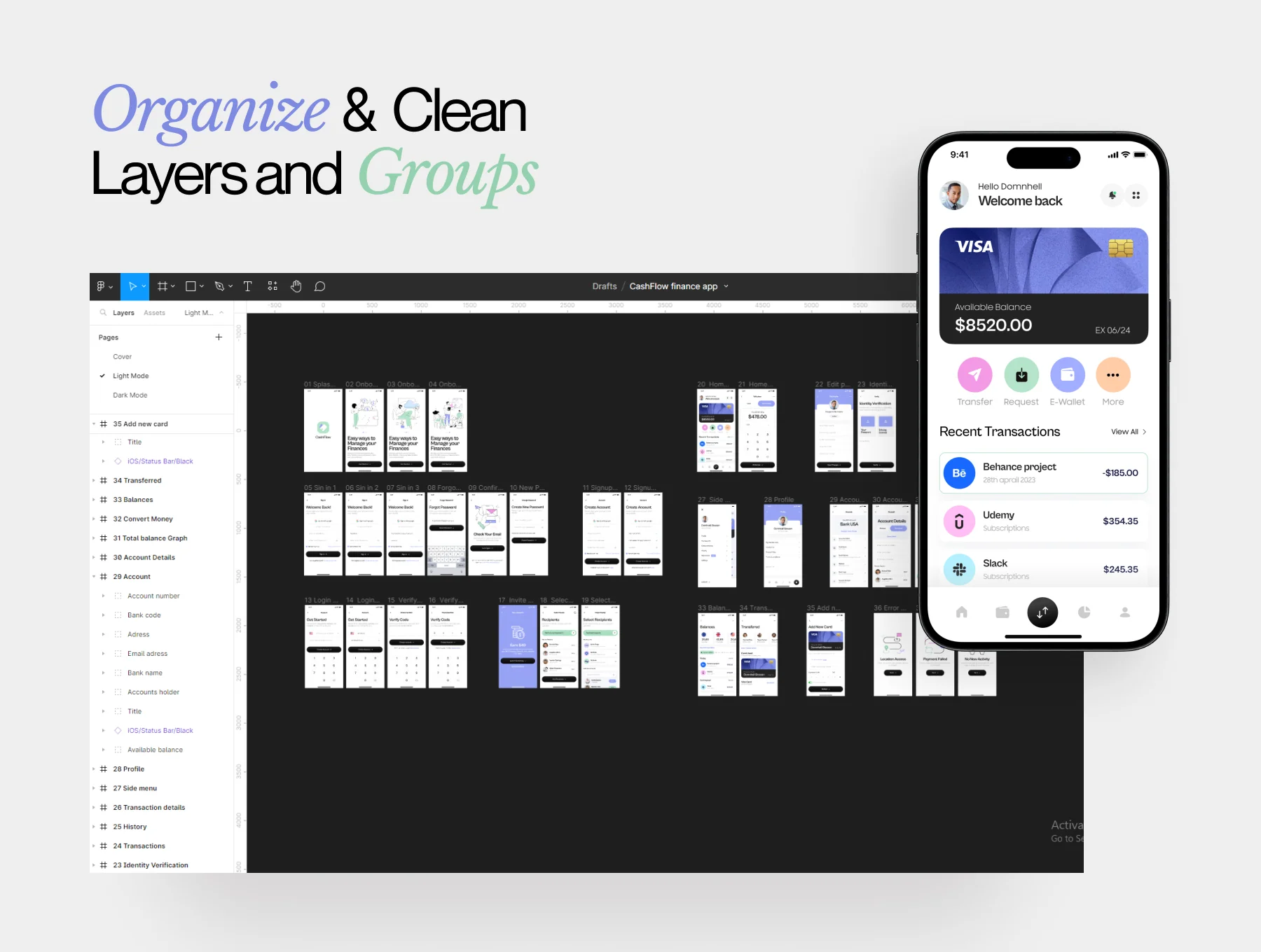 Fintech Mobile UI Kit for Startup Apps – 76+ Screens 5