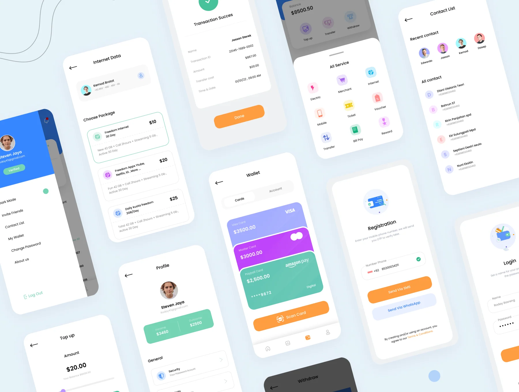 Finance App Ui Kit 2