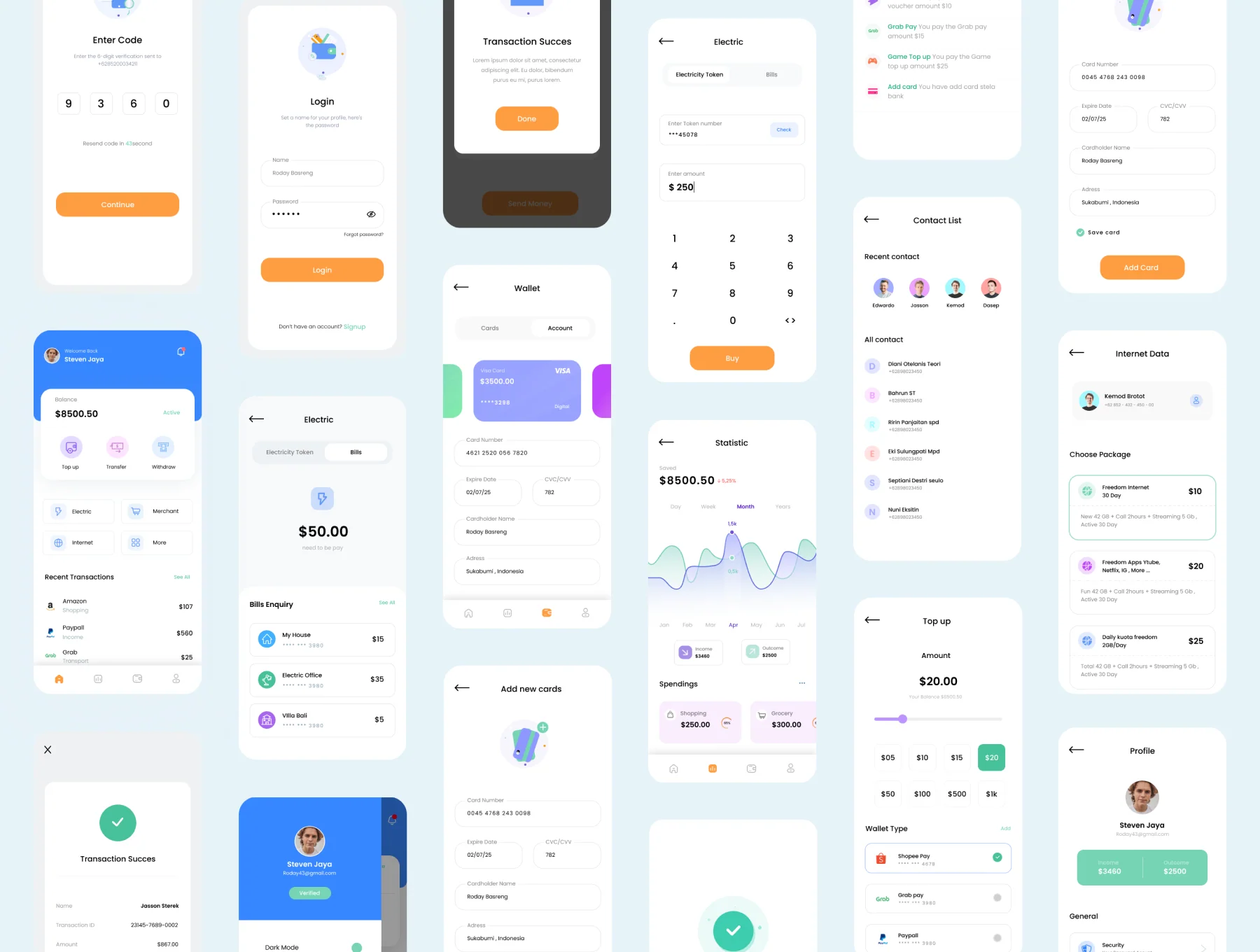 Finance App Ui Kit 4