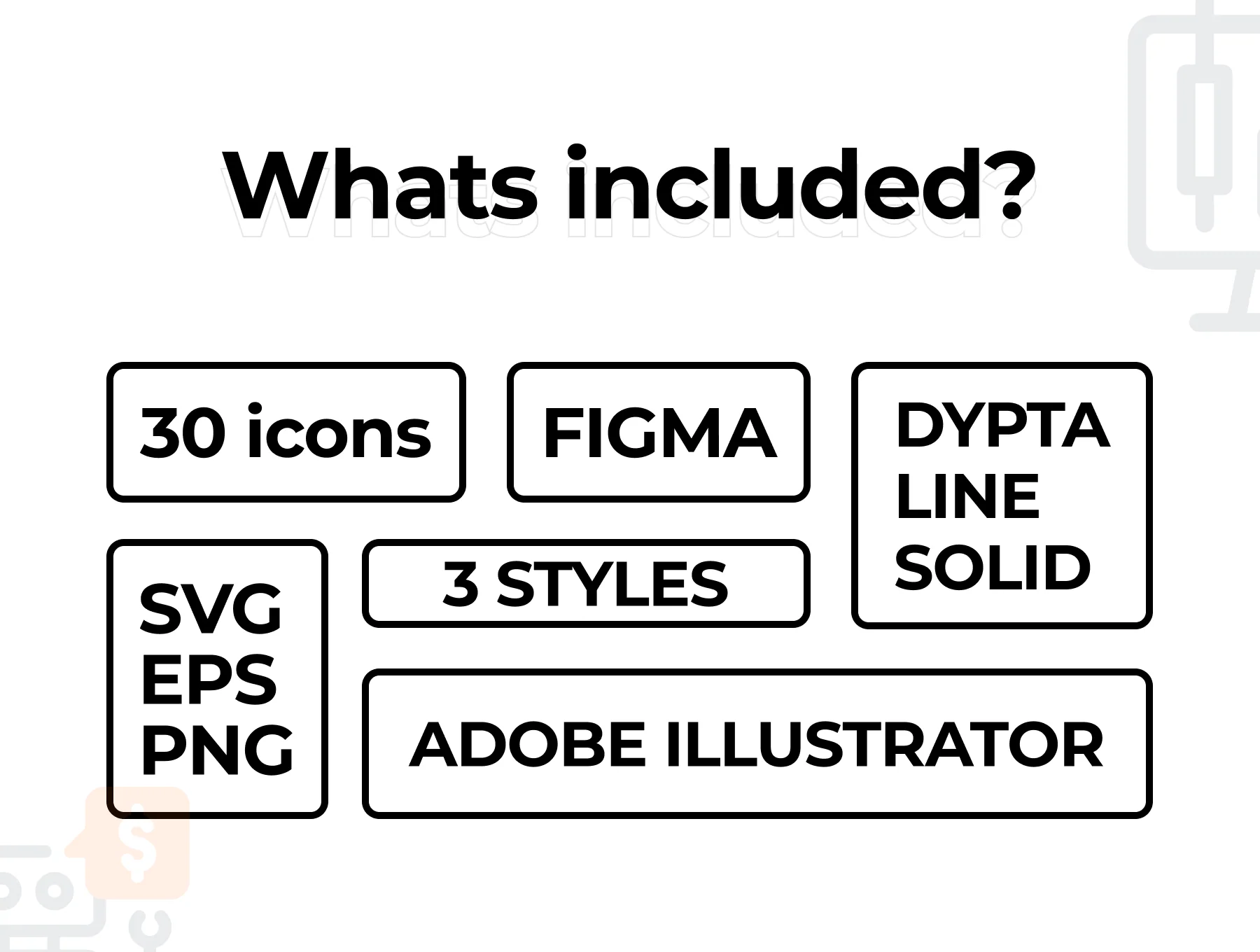 Fintech Icon Set 3