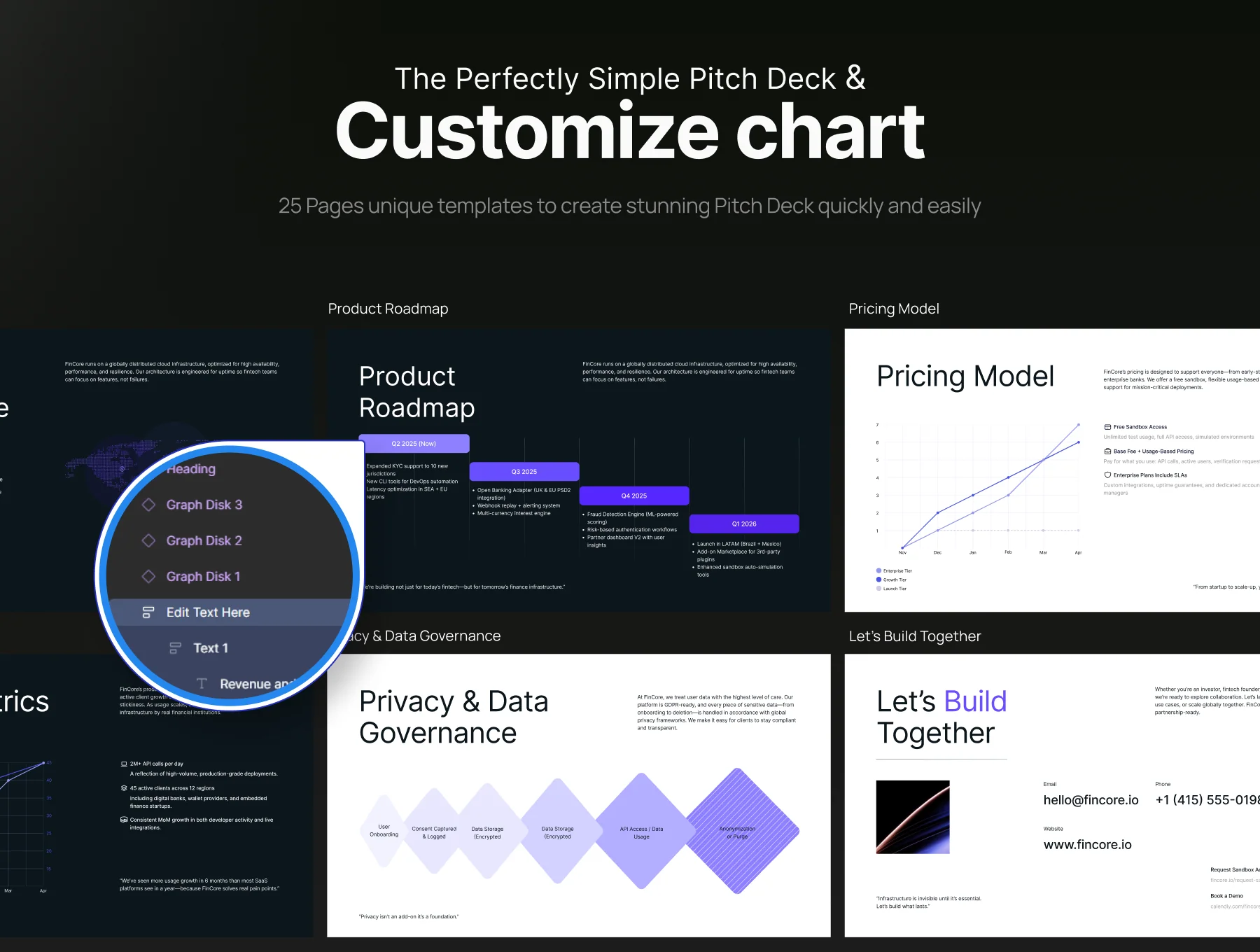 Fintech SaaS Product Strategy Pitch Deck - Fincore 3