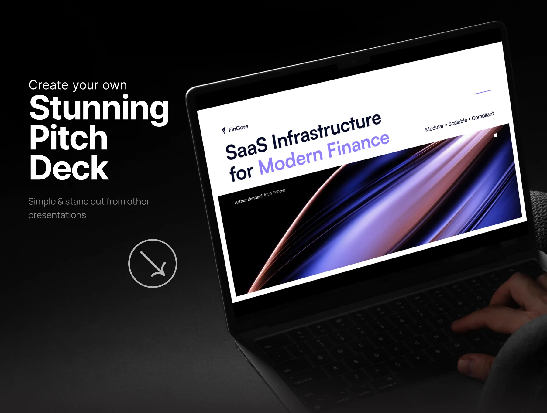 Fintech SaaS Product Strategy Pitch Deck - Fincore 6