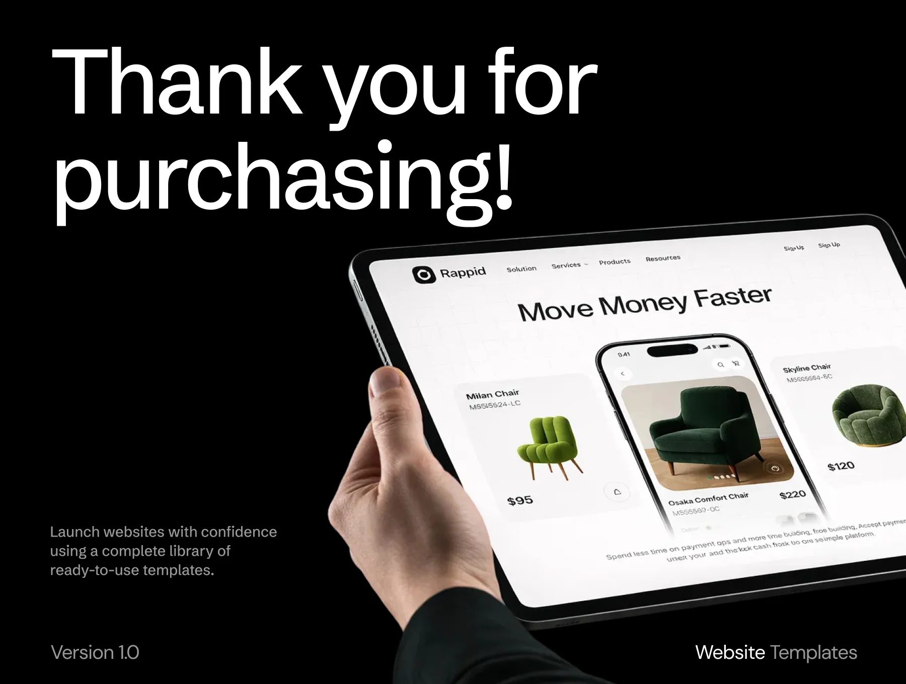 Fintech Website Templates 9
