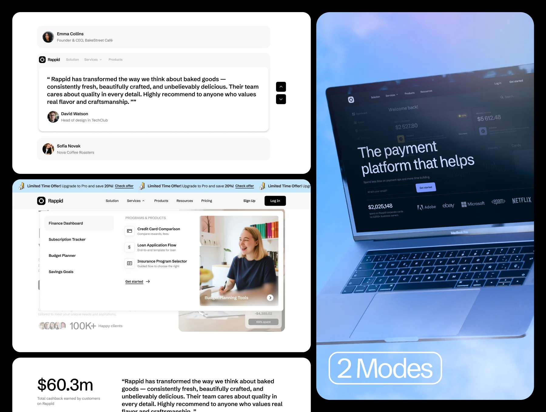 Fintech Website Templates 7