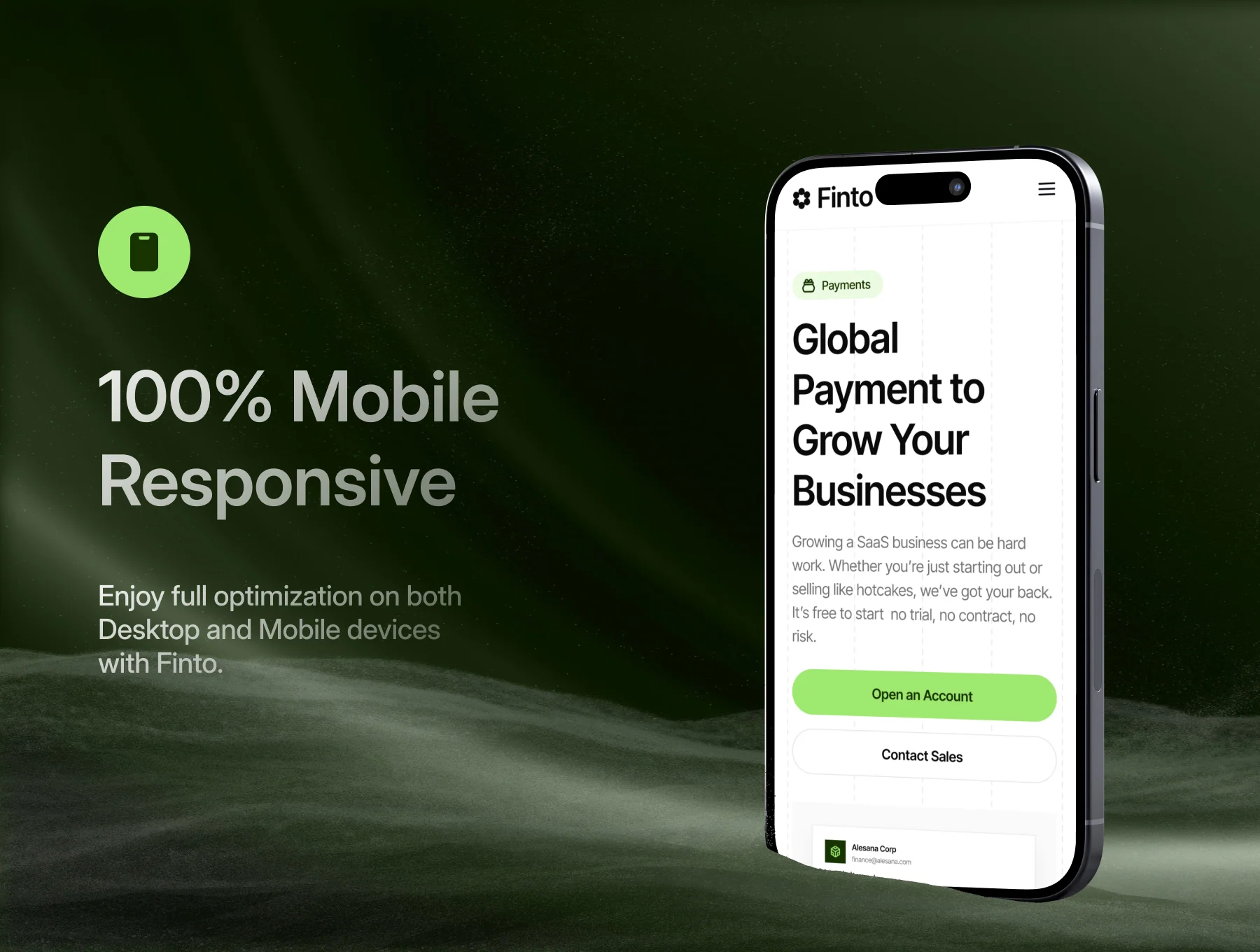 Finto - Finance Website Framer Template 5