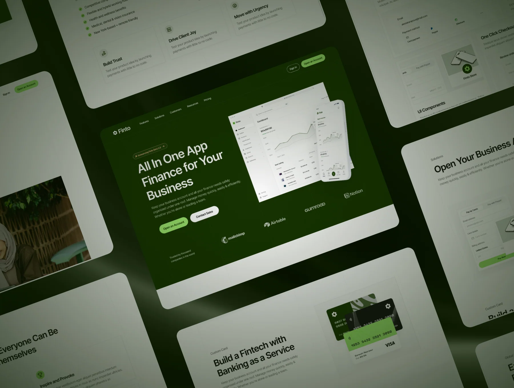 Finto - Finance Website Framer Template 7