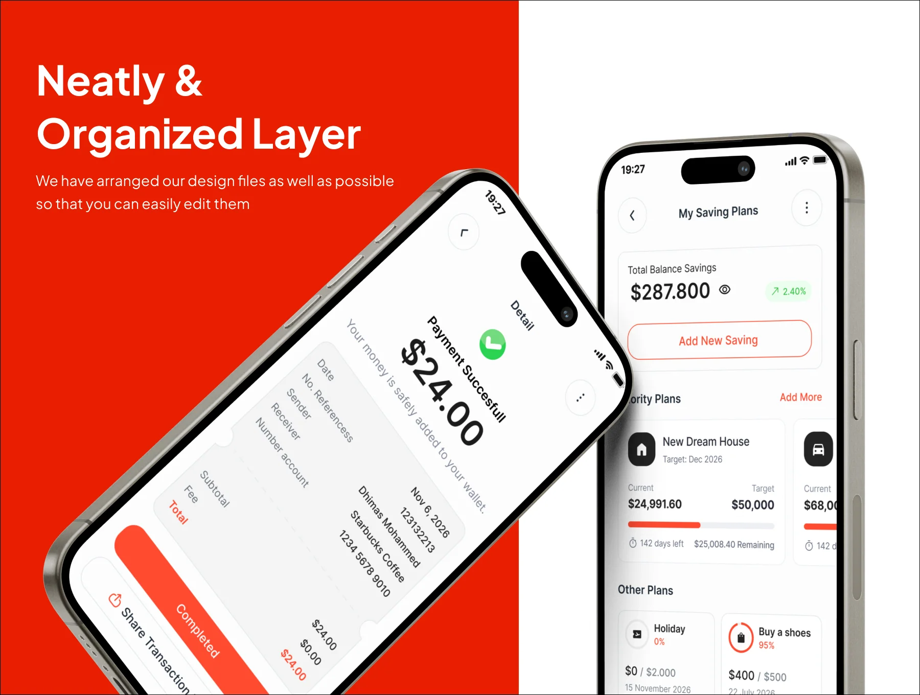 Fintora - Digital Wallet Premium UI KIts App 3