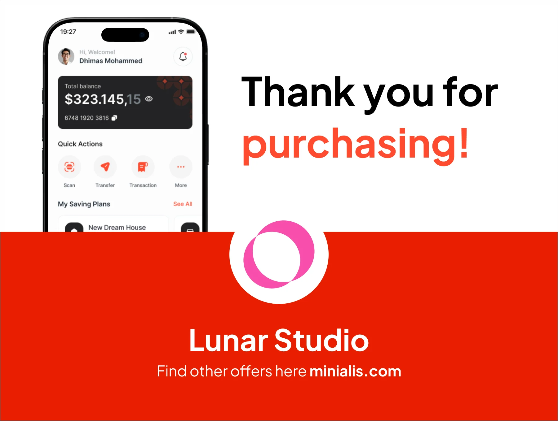 Fintora - Digital Wallet Premium UI KIts App 6