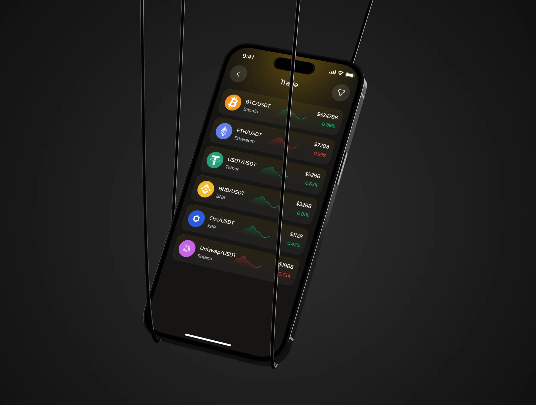 Fintra - Crypto Trading App UI Kit