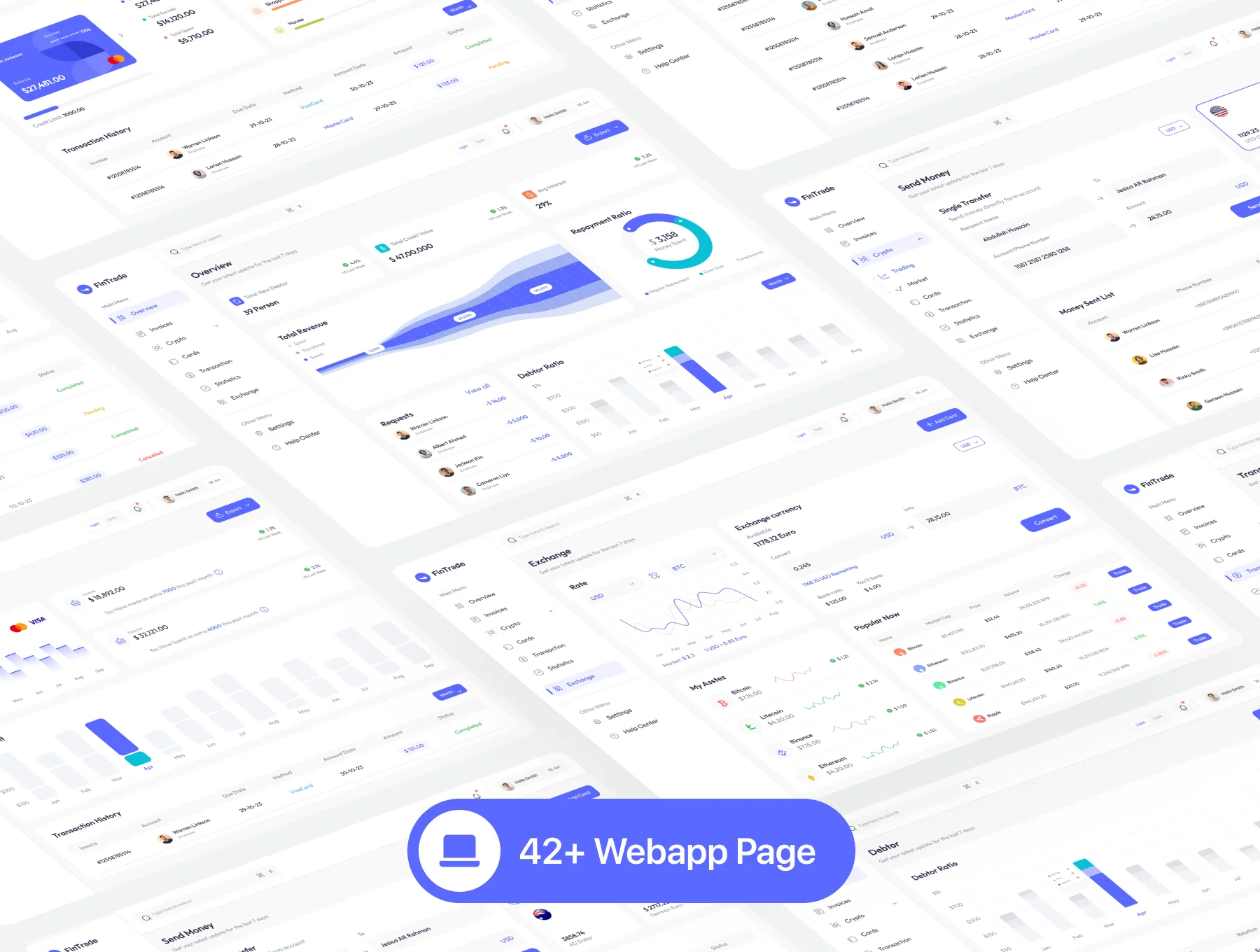 FinTrade - Finance Sales Management Web App Ui Kit 3