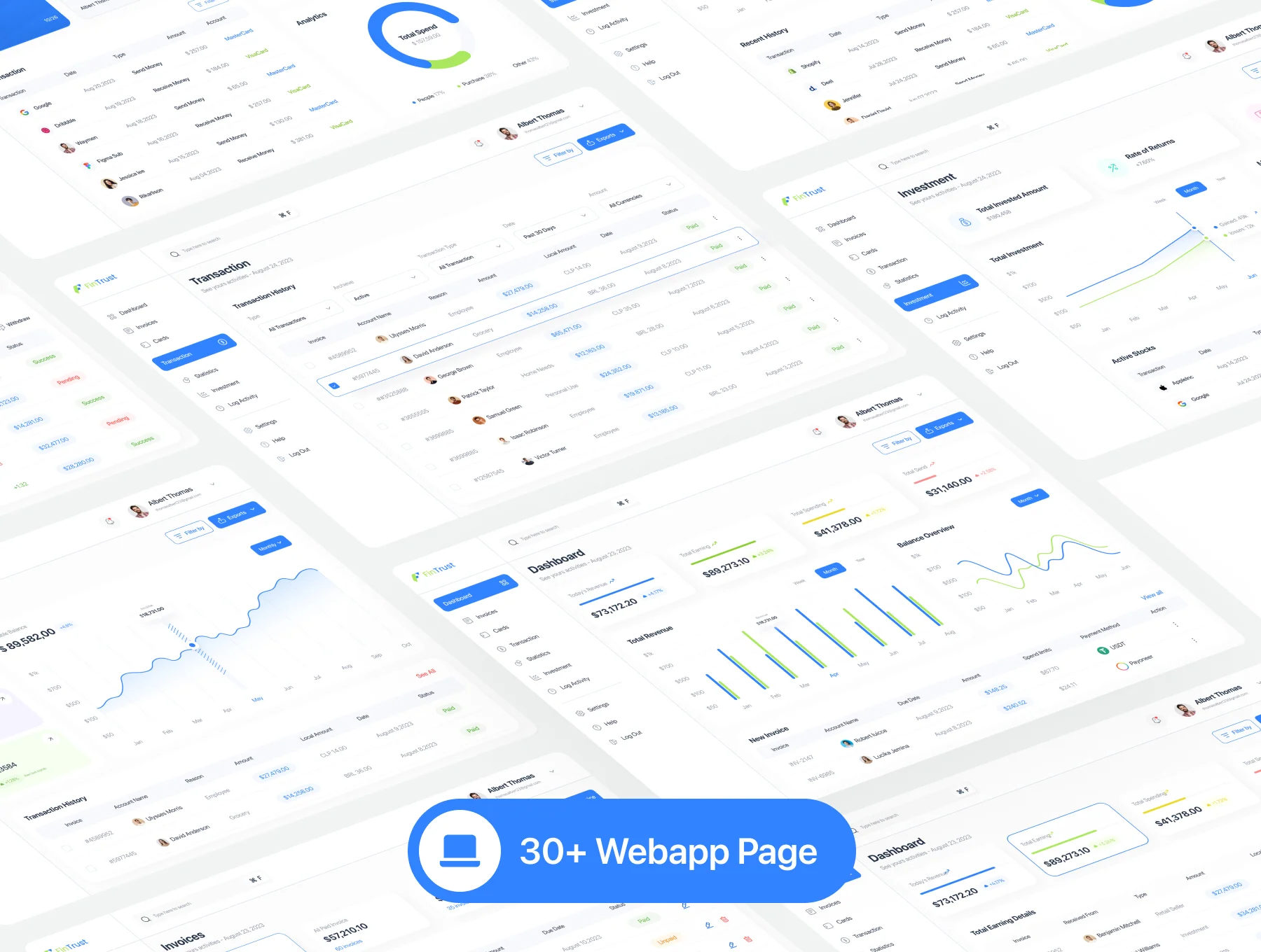 Fintrust - Finance Management Web App Ui Kit 3