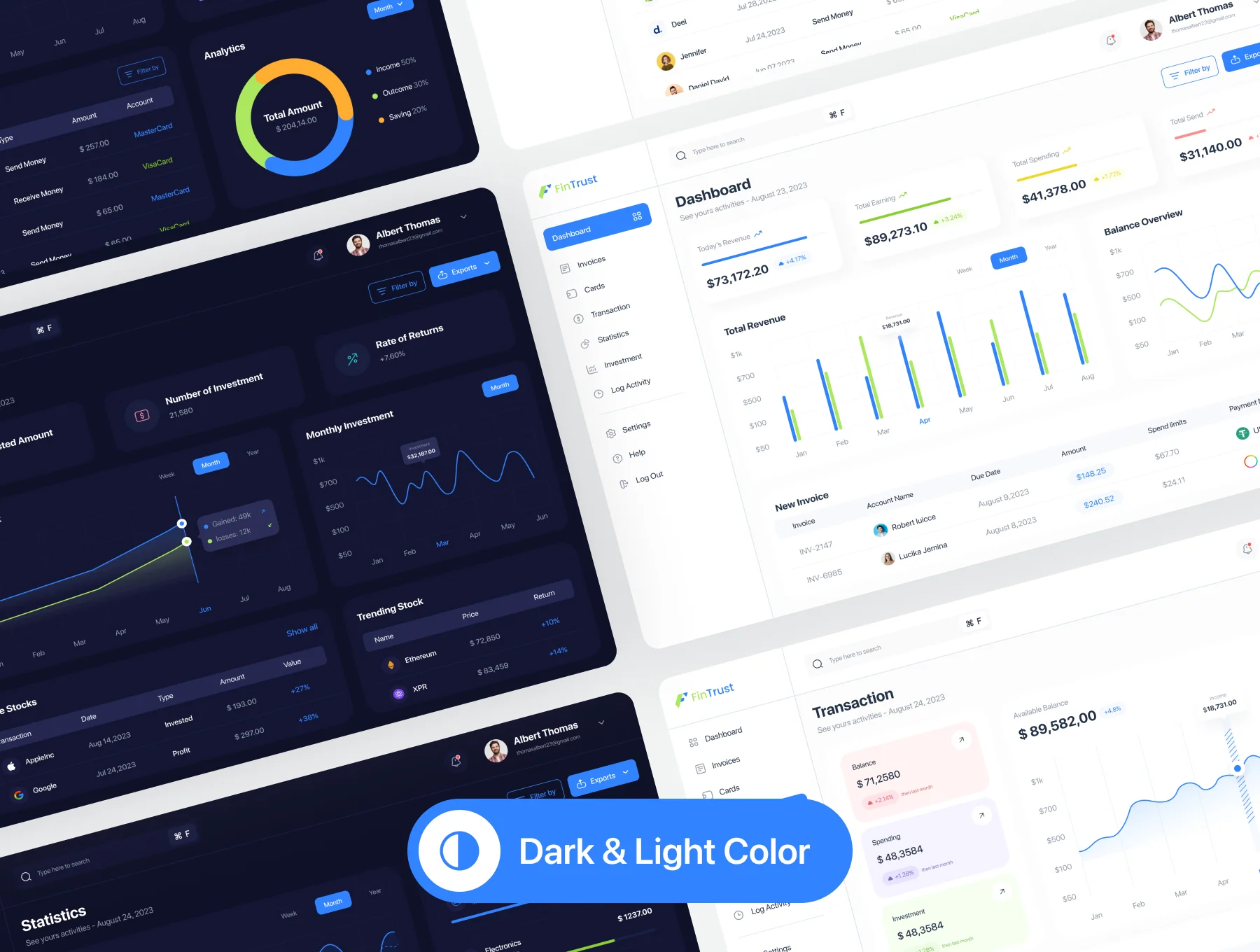 Fintrust - Finance Management Web App Ui Kit 4