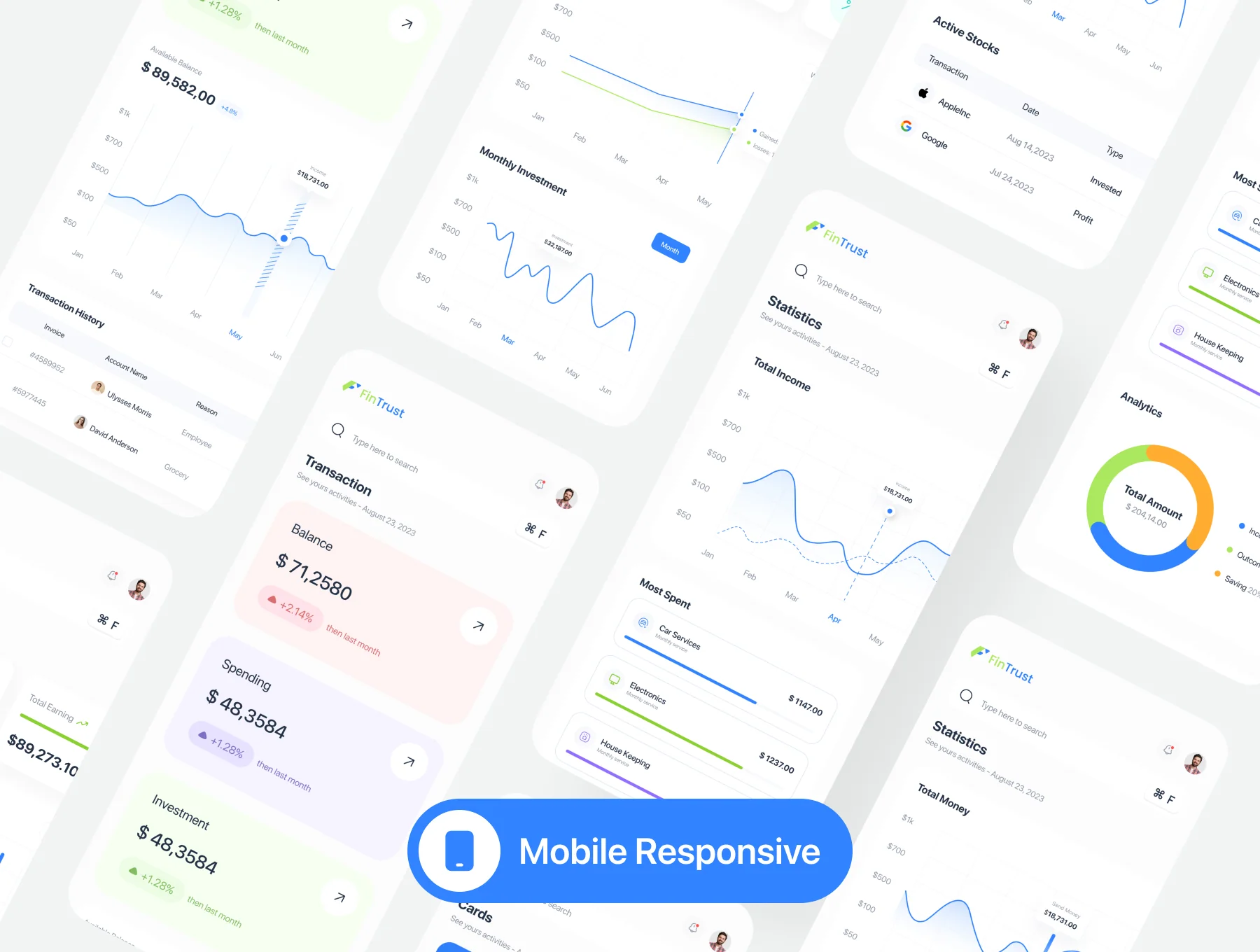 Fintrust - Finance Management Web App Ui Kit 5