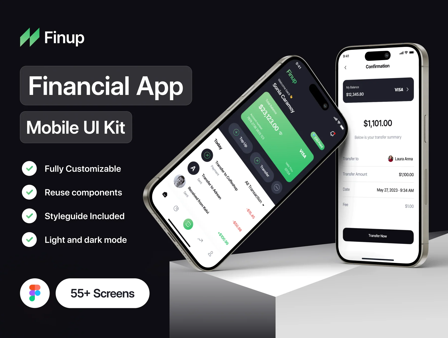 Finup - Financial App UI Kit