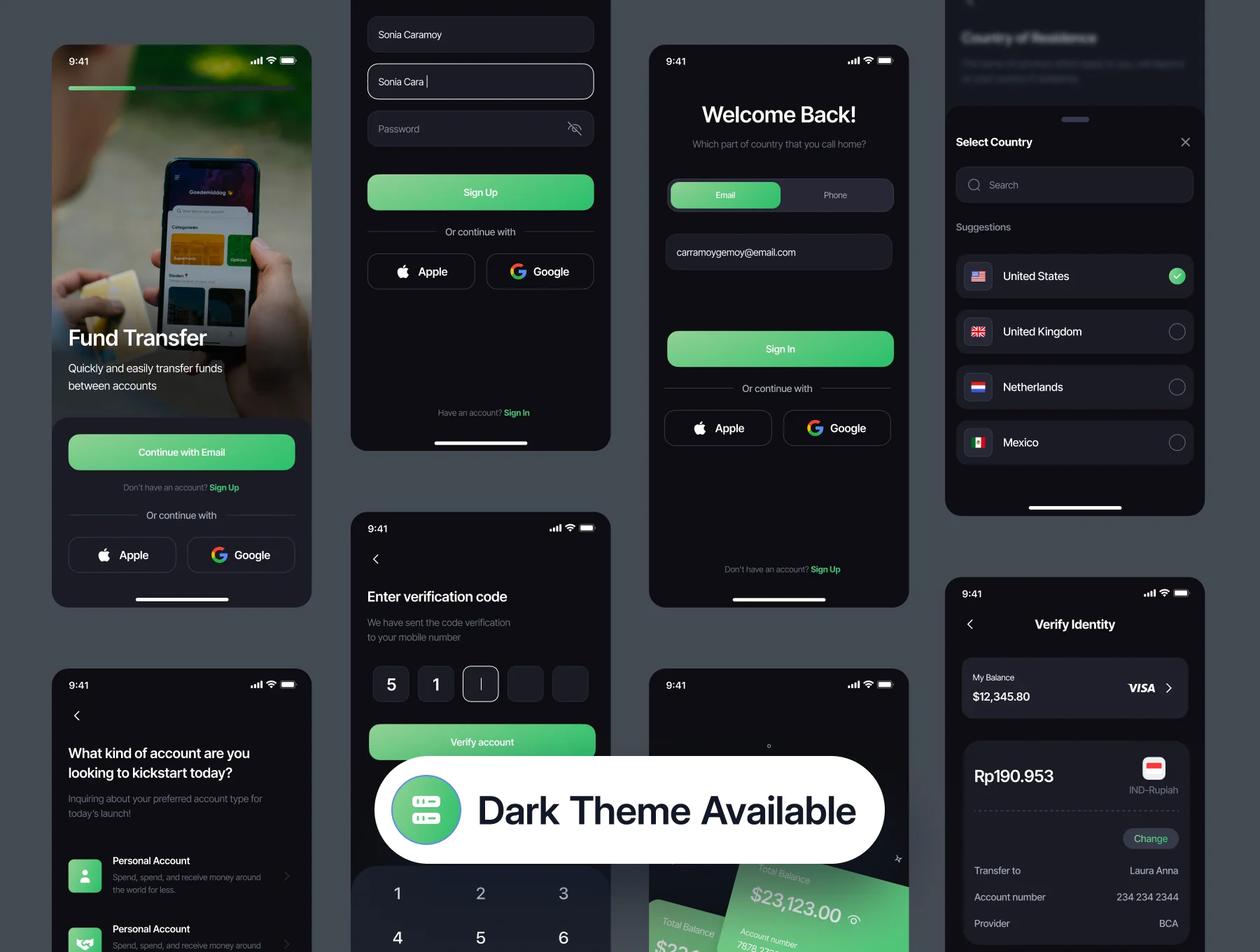 Finup - Financial App UI Kit 6
