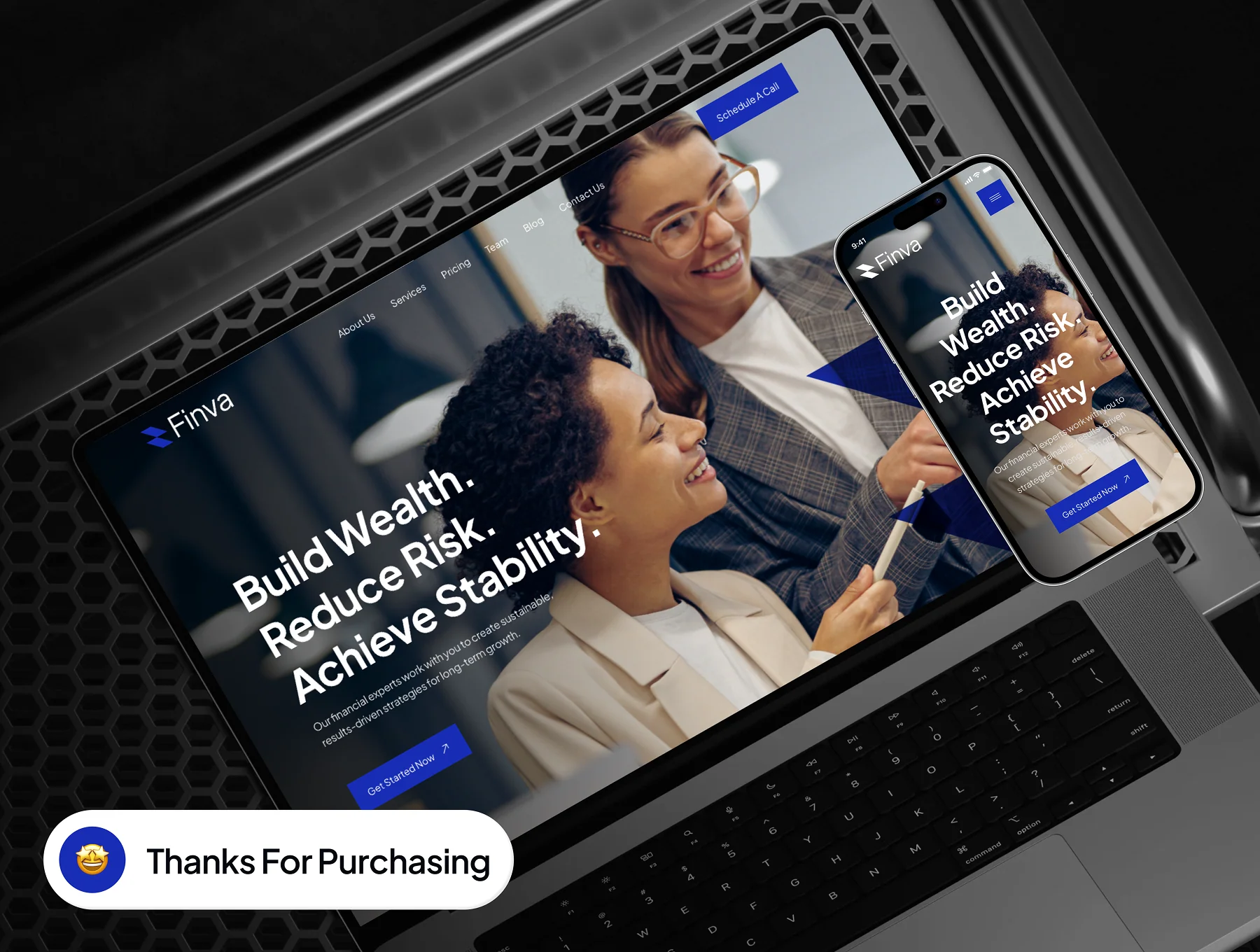Finva - Financial Consulting Website UI Kit 10