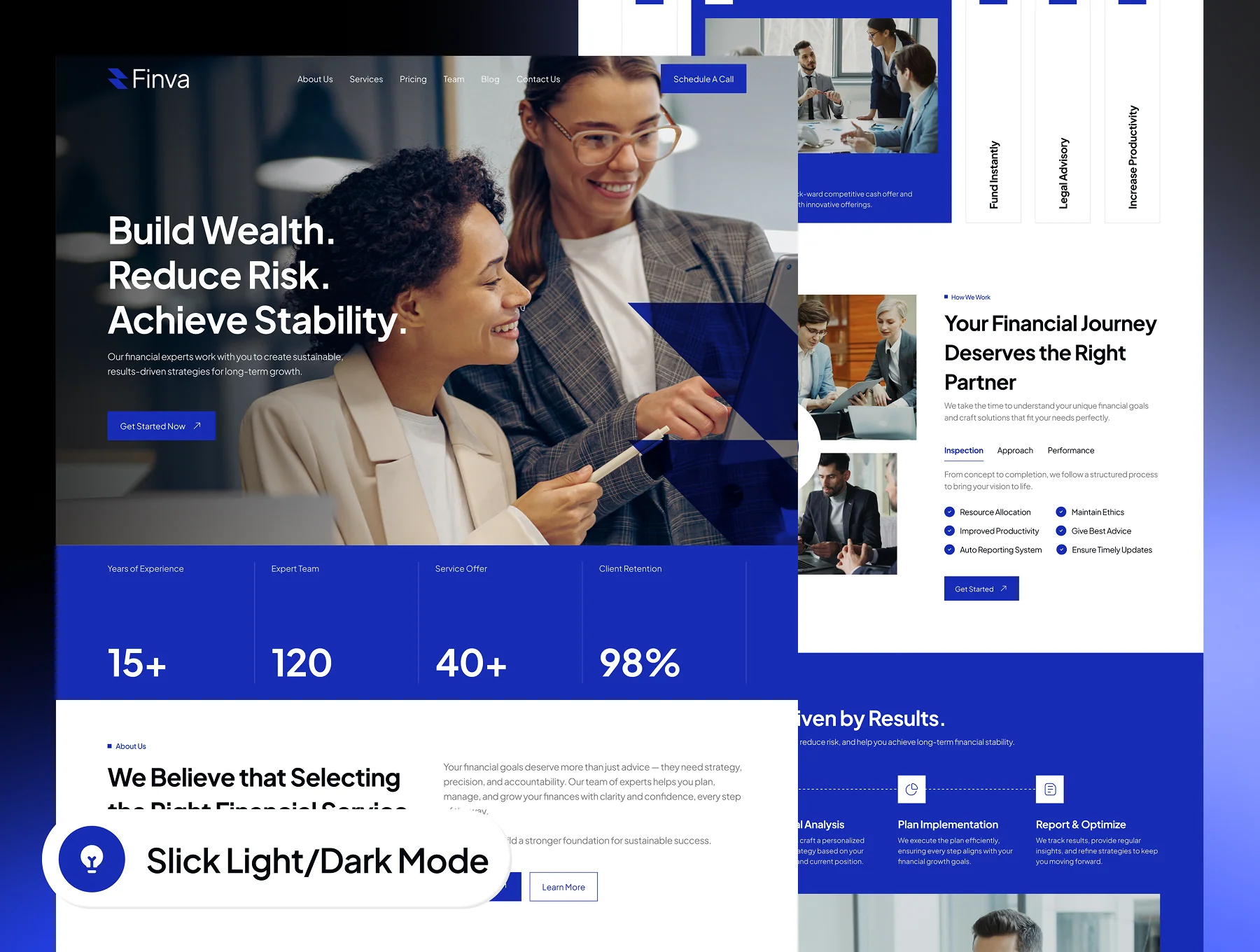 Finva - Financial Consulting Website UI Kit 4