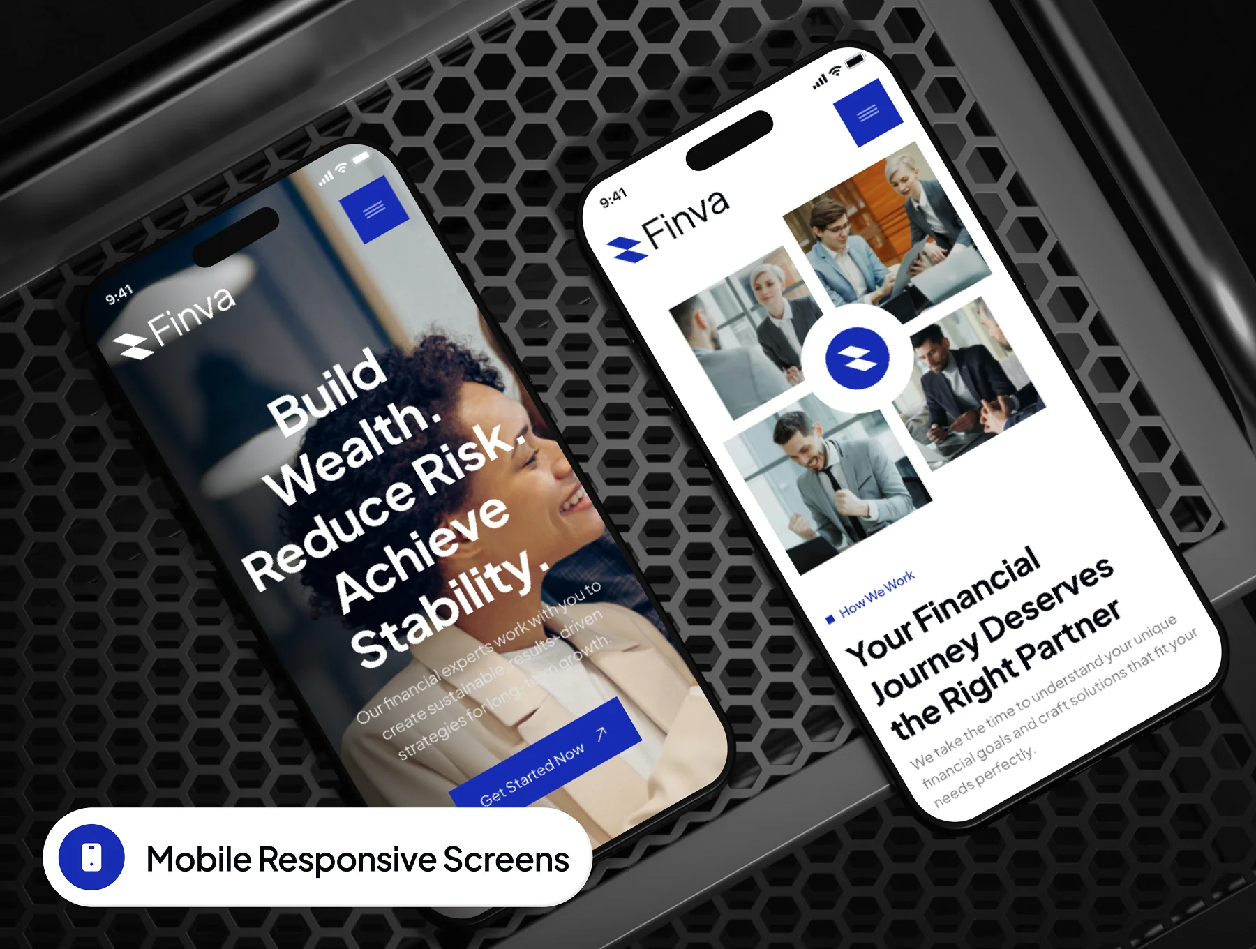 Finva - Financial Consulting Website UI Kit 7