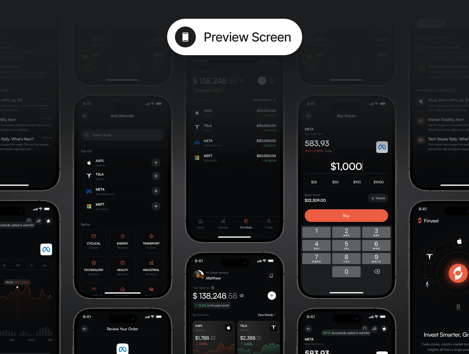 Finvest - Stock Mobile App 5