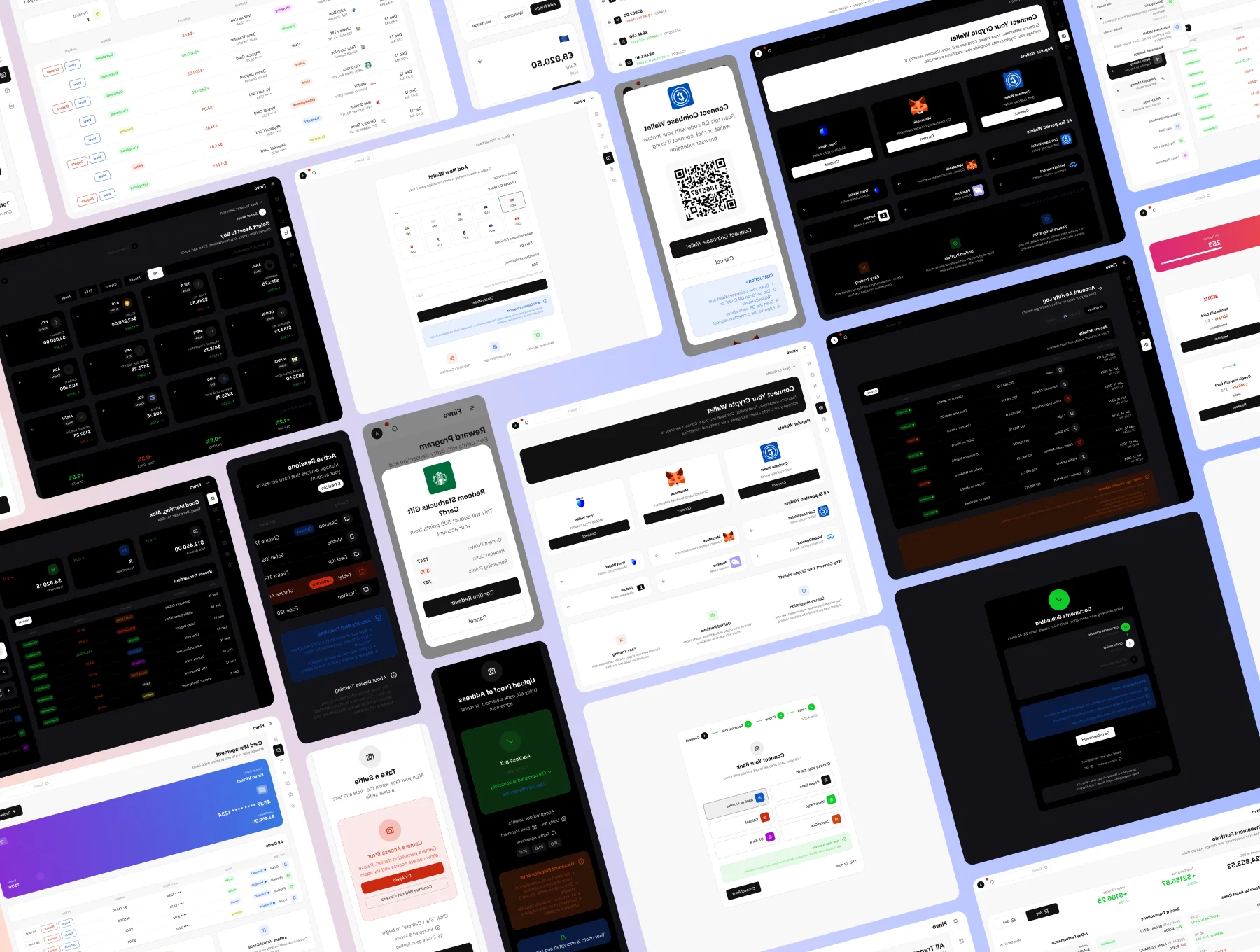 Finvo – Fintech Web & Mobile UI Kit (600+ Screens) 3