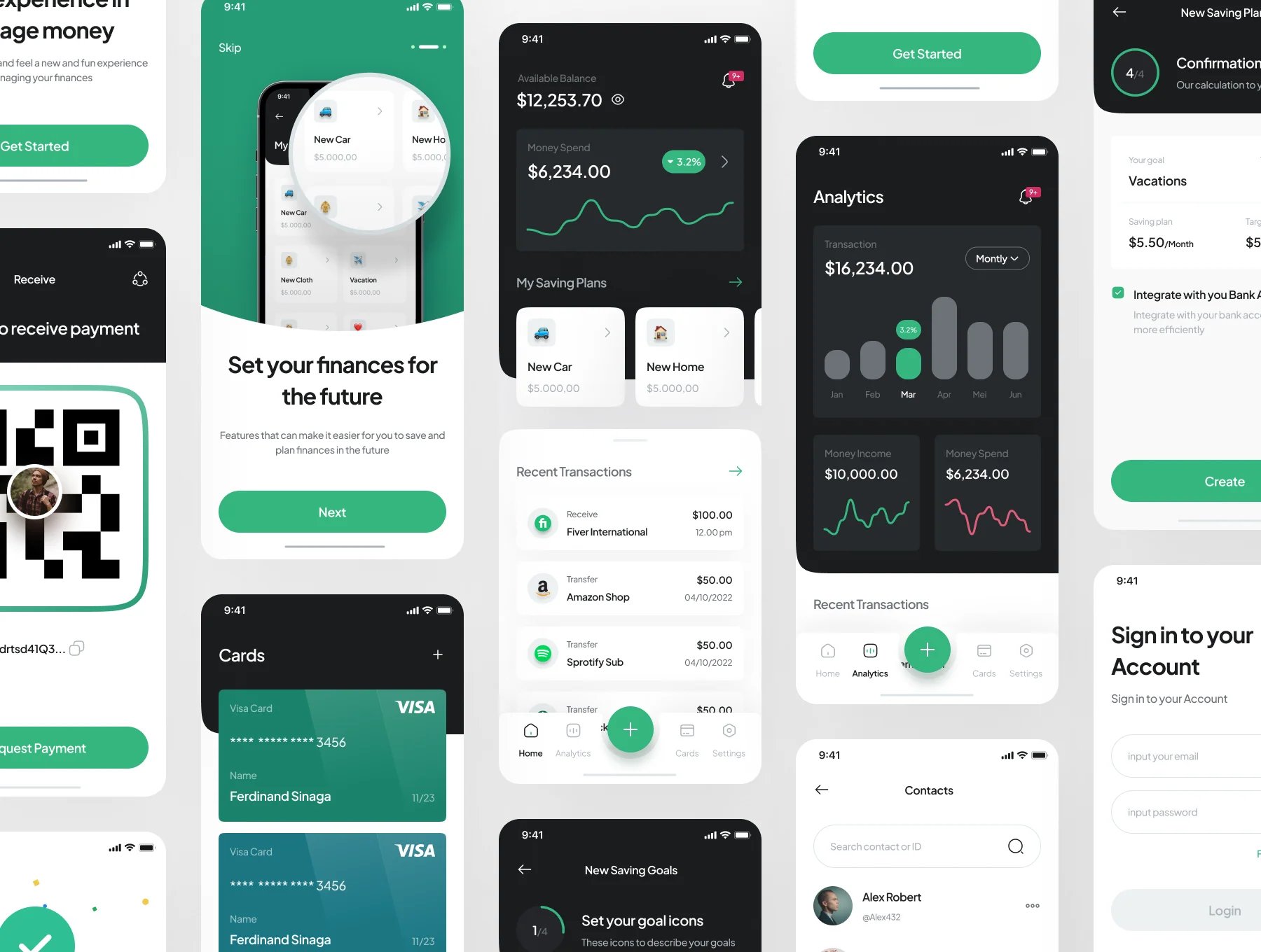 Finwallet - Finance Mobile App UI Kit 5