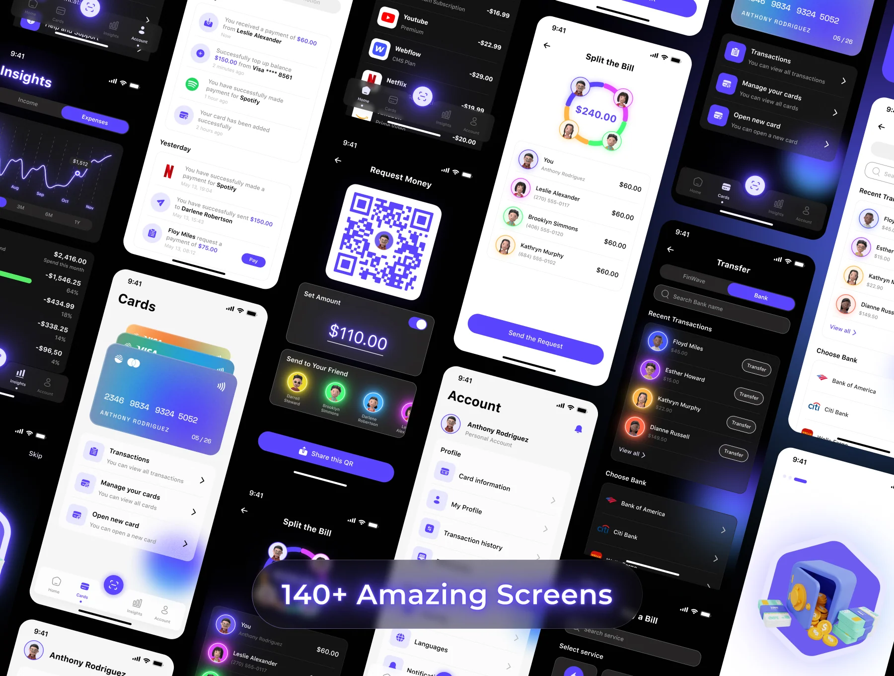 FinWave - Fintech App UI Kit 6