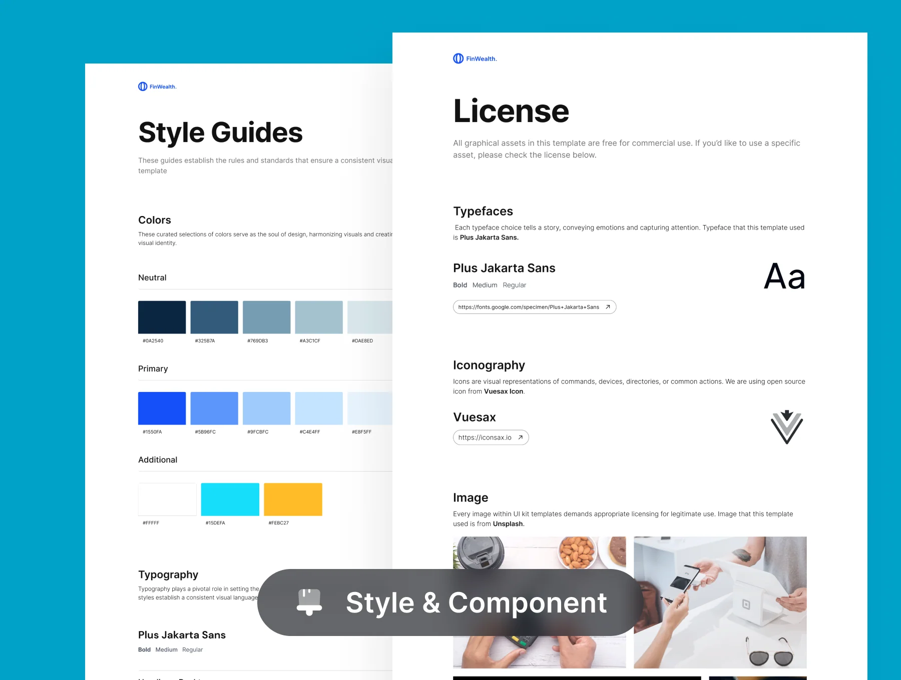 Finwealth - Fintech Website UI Kit 5