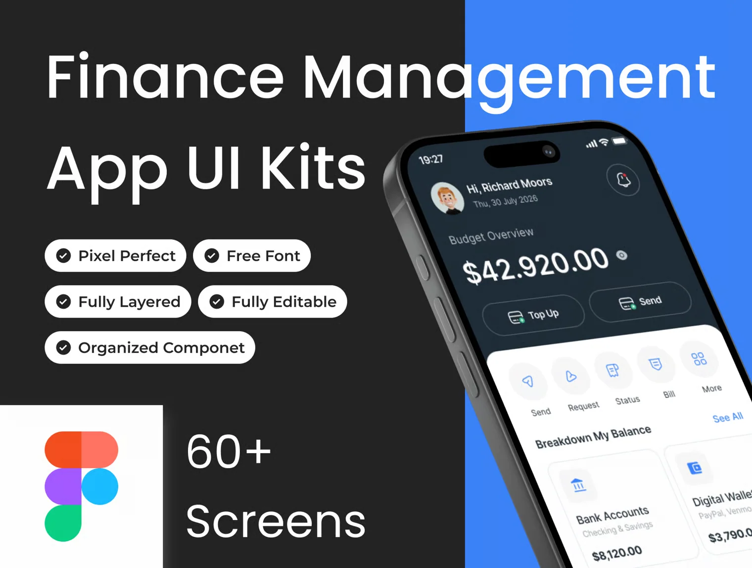 Finwise - Finance Management App Ui Kits