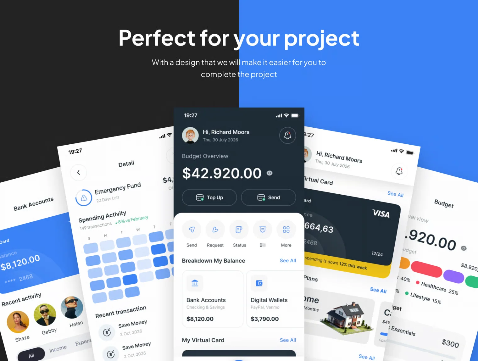 Finwise - Finance Management App Ui Kits 4